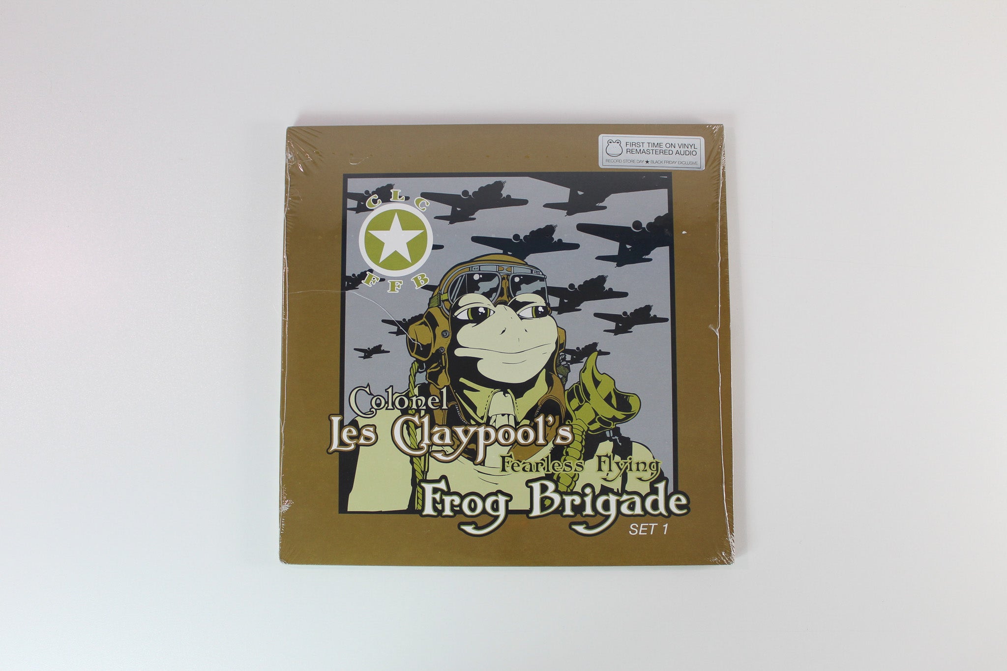 Les Claypool's Frog Brigade - Live Frogs Set 1 & 2 on Prawn Song - Sealed Green Vinyl