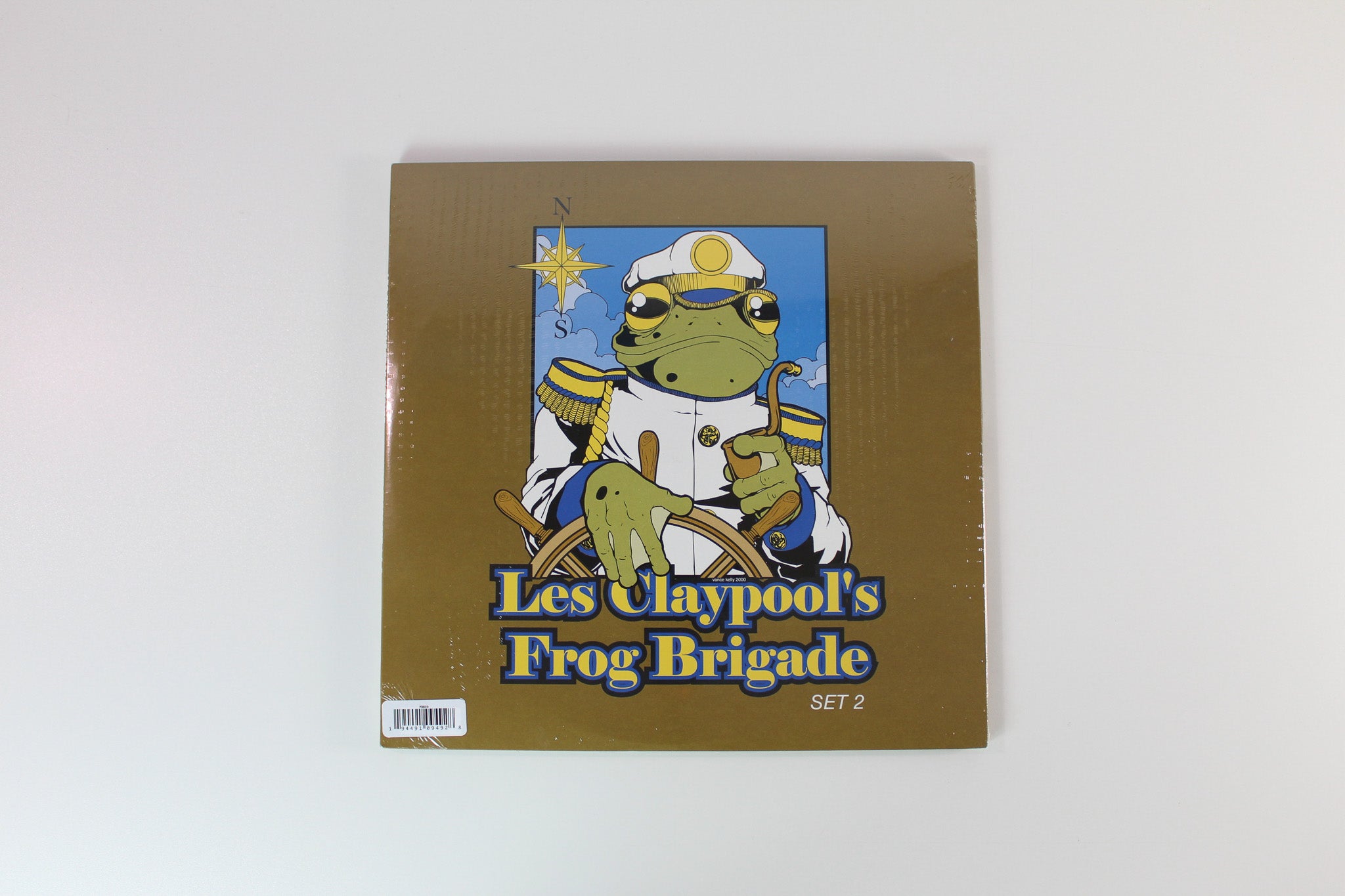 Les Claypool's Frog Brigade - Live Frogs Set 1 & 2 on Prawn Song - Sealed Green Vinyl
