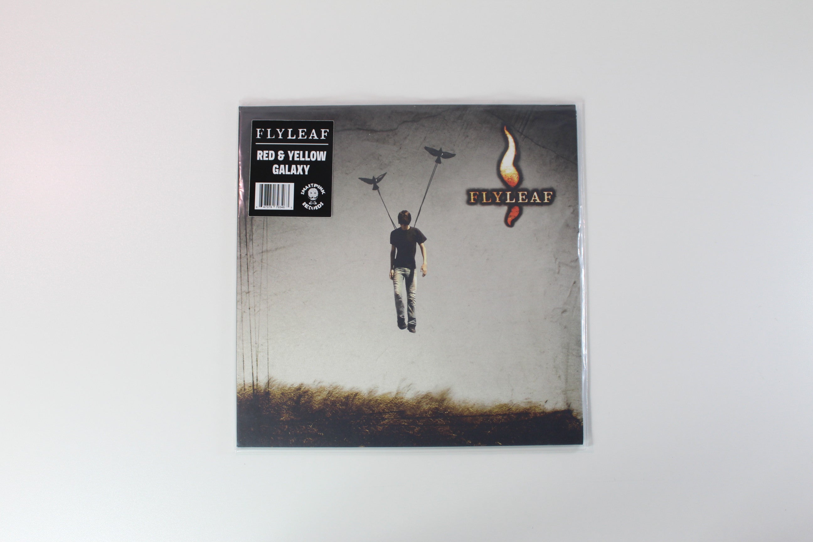 Flyleaf - Flyleaf Ltd. Red & Yellow Galaxy Vinyl on Smartpunk Records