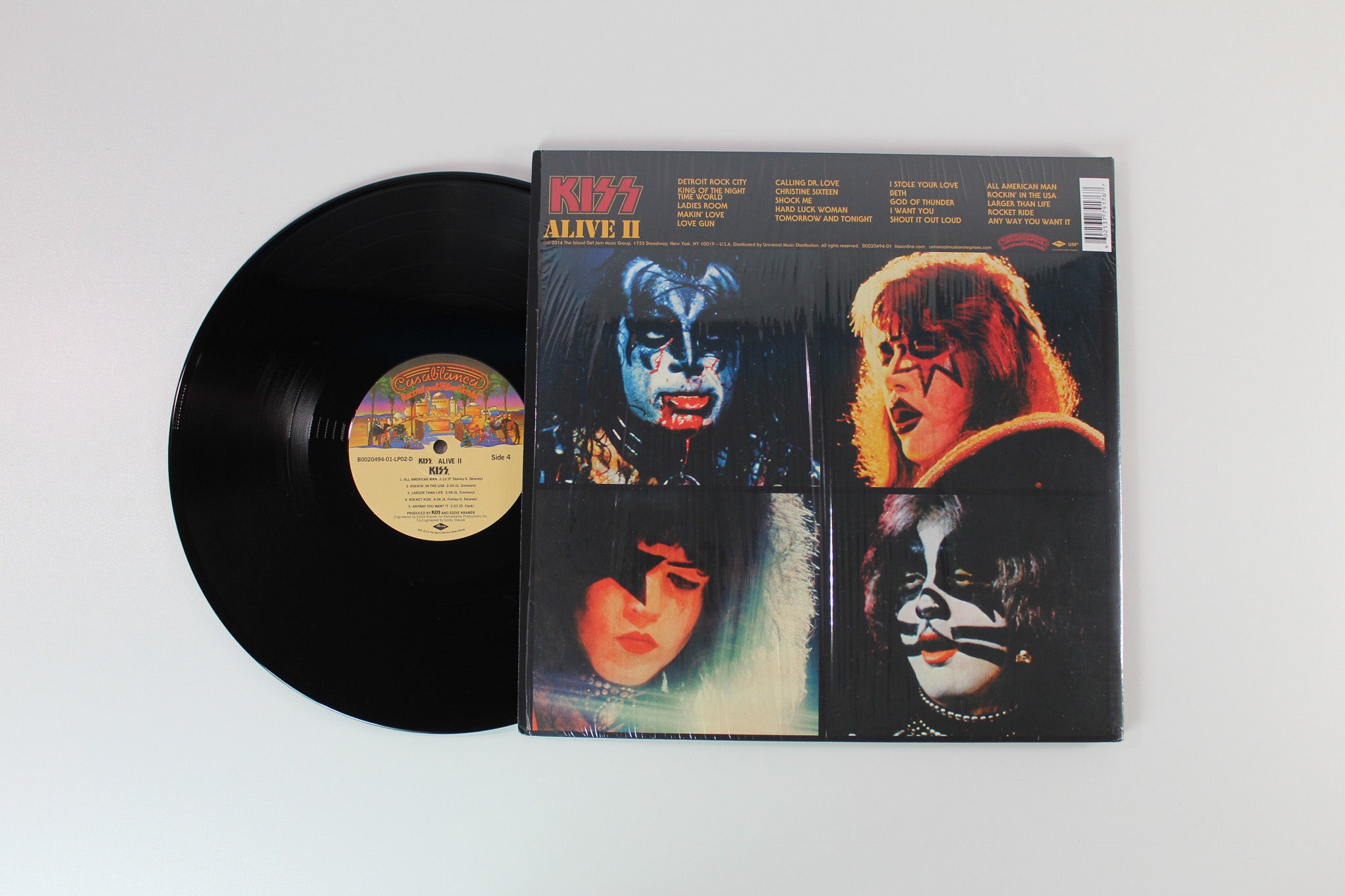 Kiss - Alive II on Casablanca / Universal - 180g Reissue