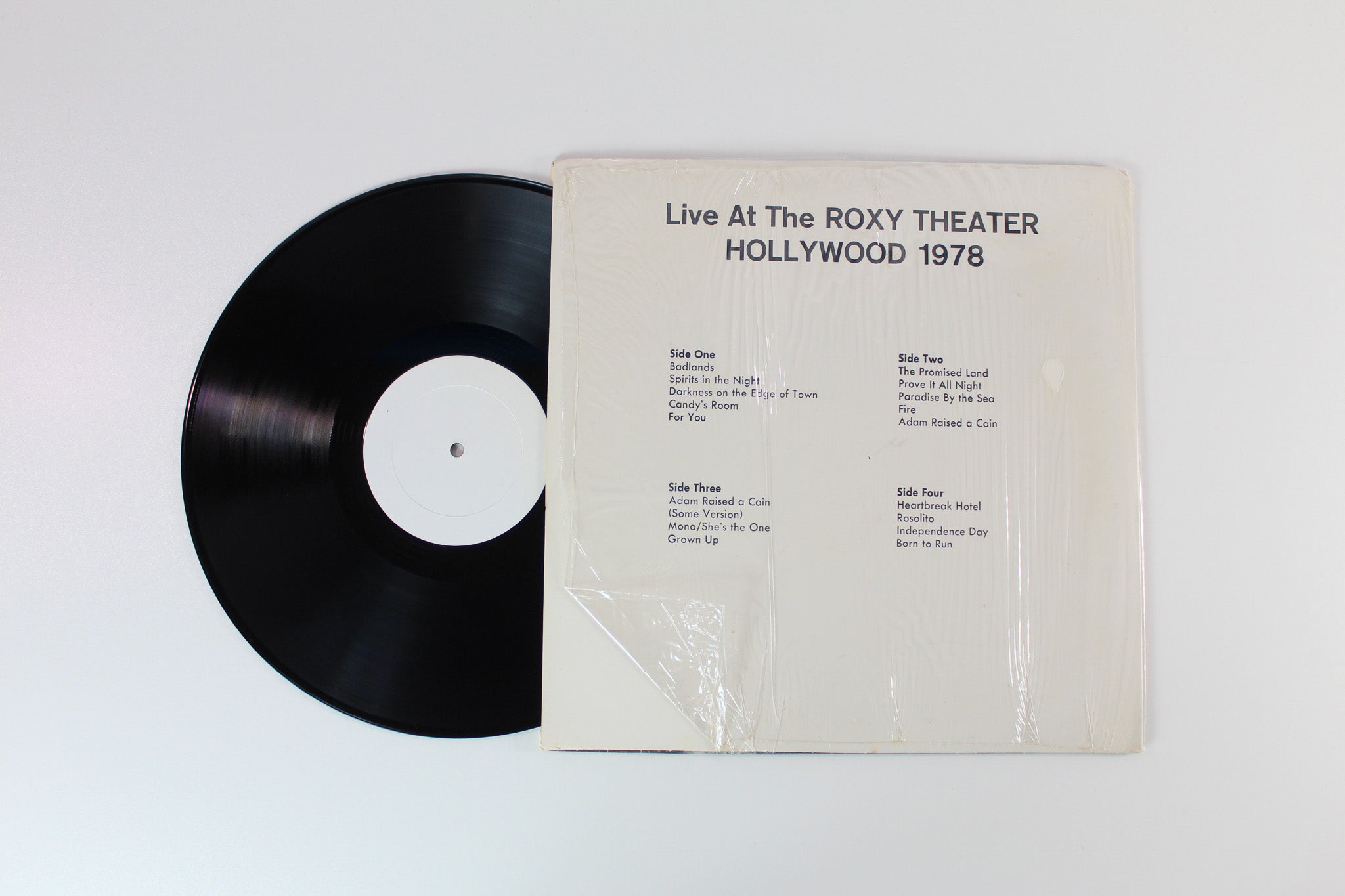 Bruce Springsteen - Live At The Roxy Theater Hollywood 1978 - Unofficial Release