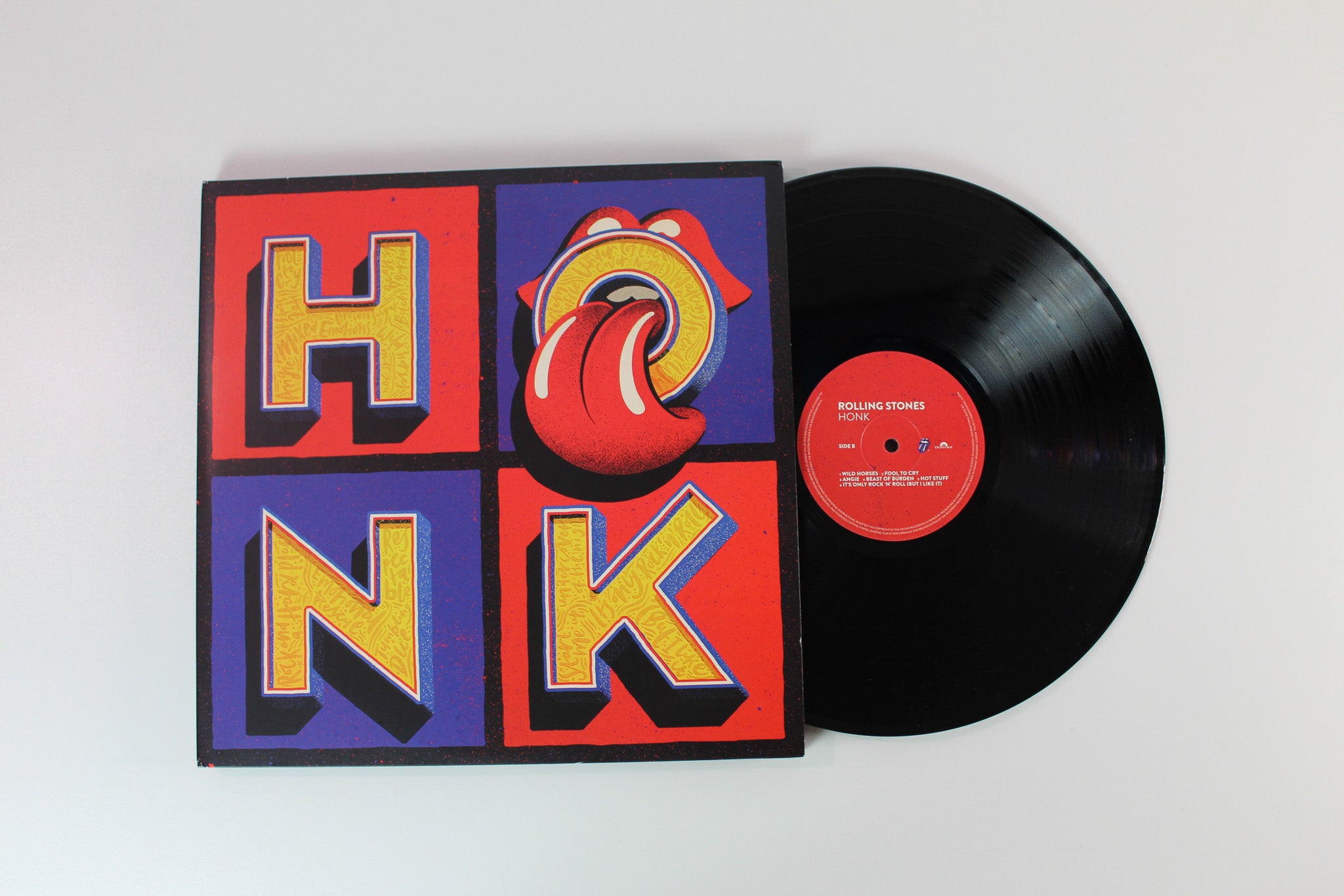 The Rolling Stones - Honk on Polydor / Rolling Stones Records
