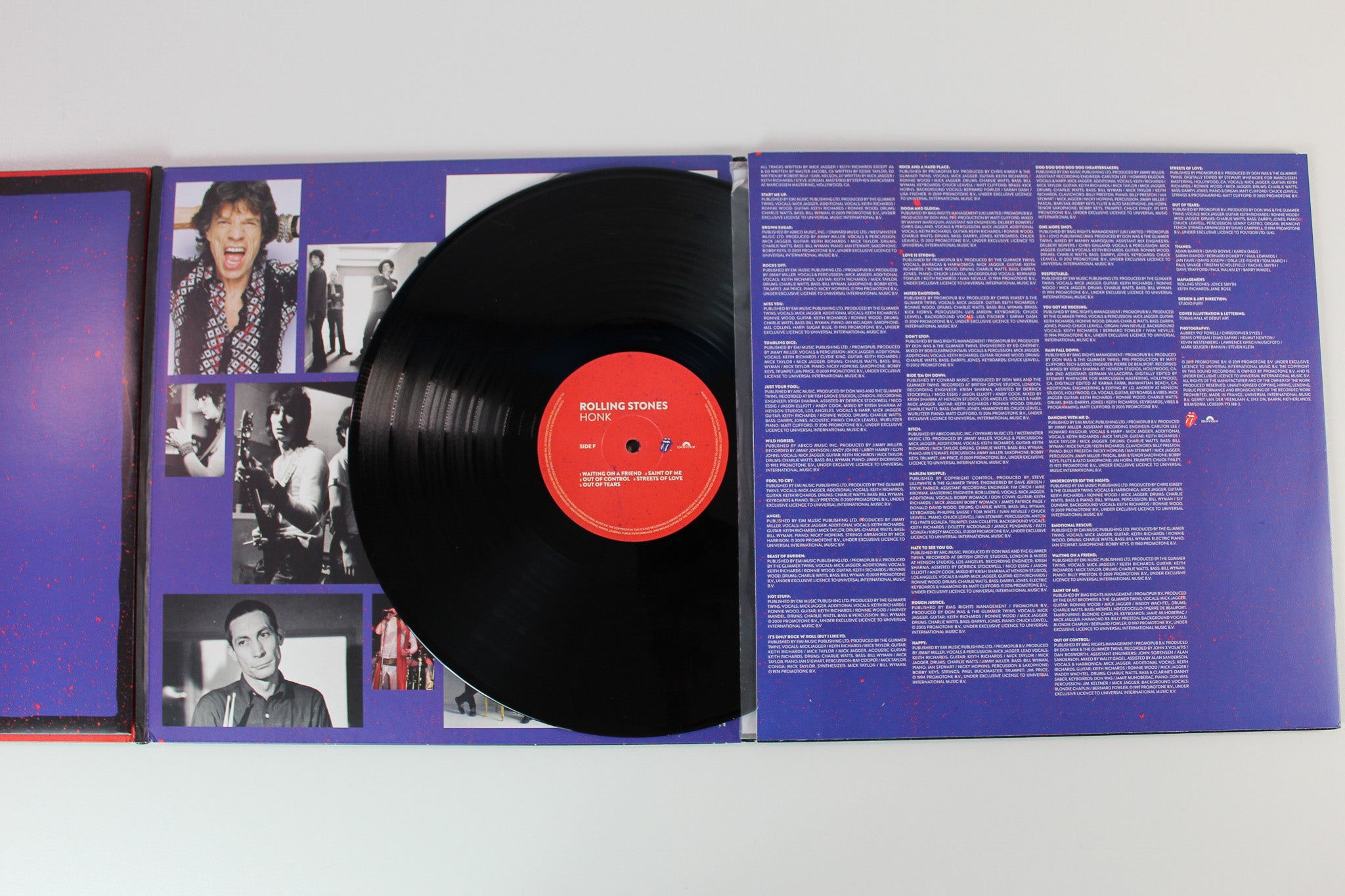 The Rolling Stones - Honk on Polydor / Rolling Stones Records