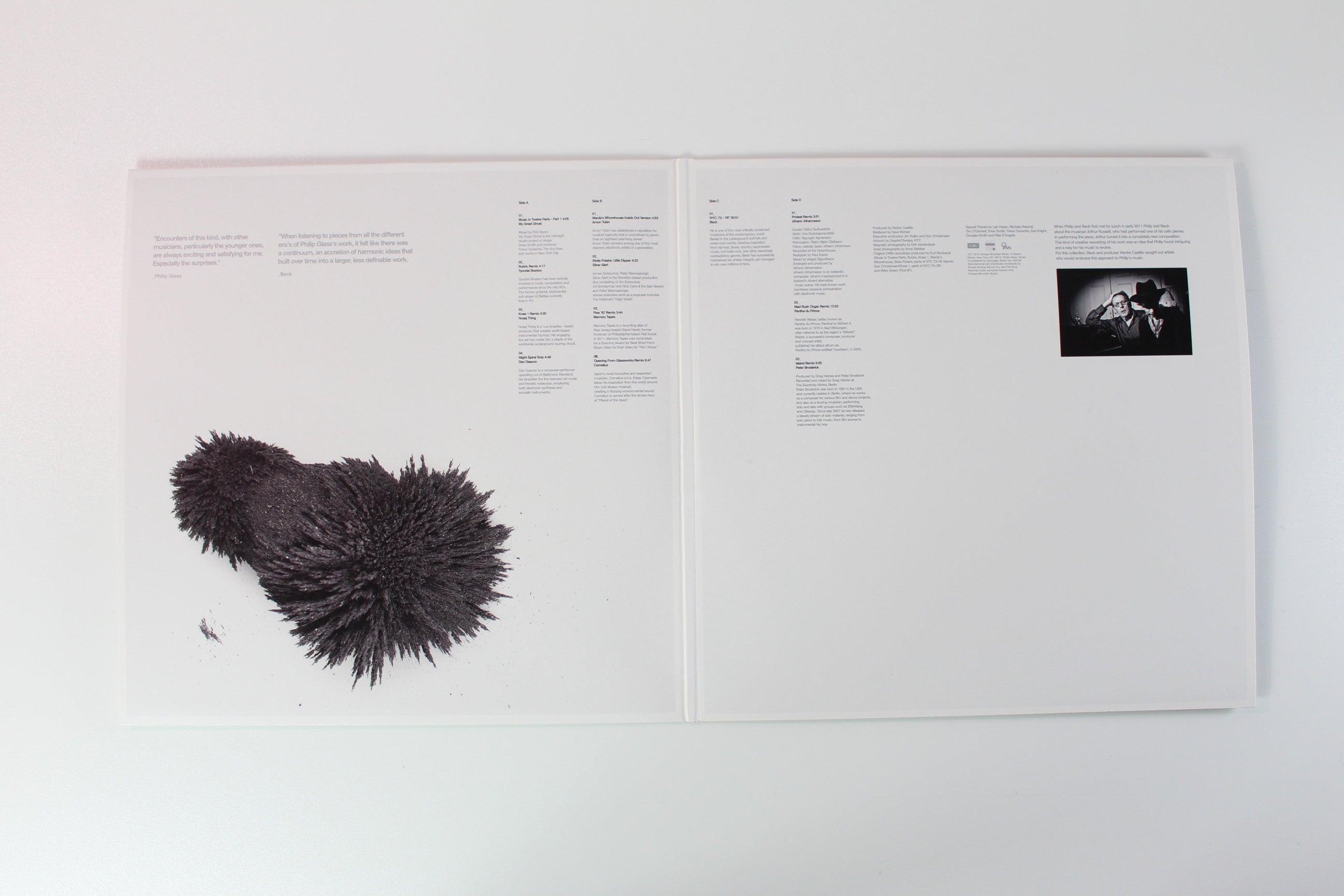 Philip Glass - REWORK_Philip Glass Remixed Ltd. Clear Vinyl on Orange Mountain Music