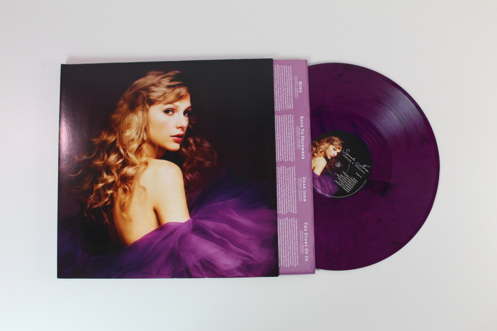 Taylor Swift - Speak Now (Taylor's Version) on Republic Records - Orchid Marbled Vinyl