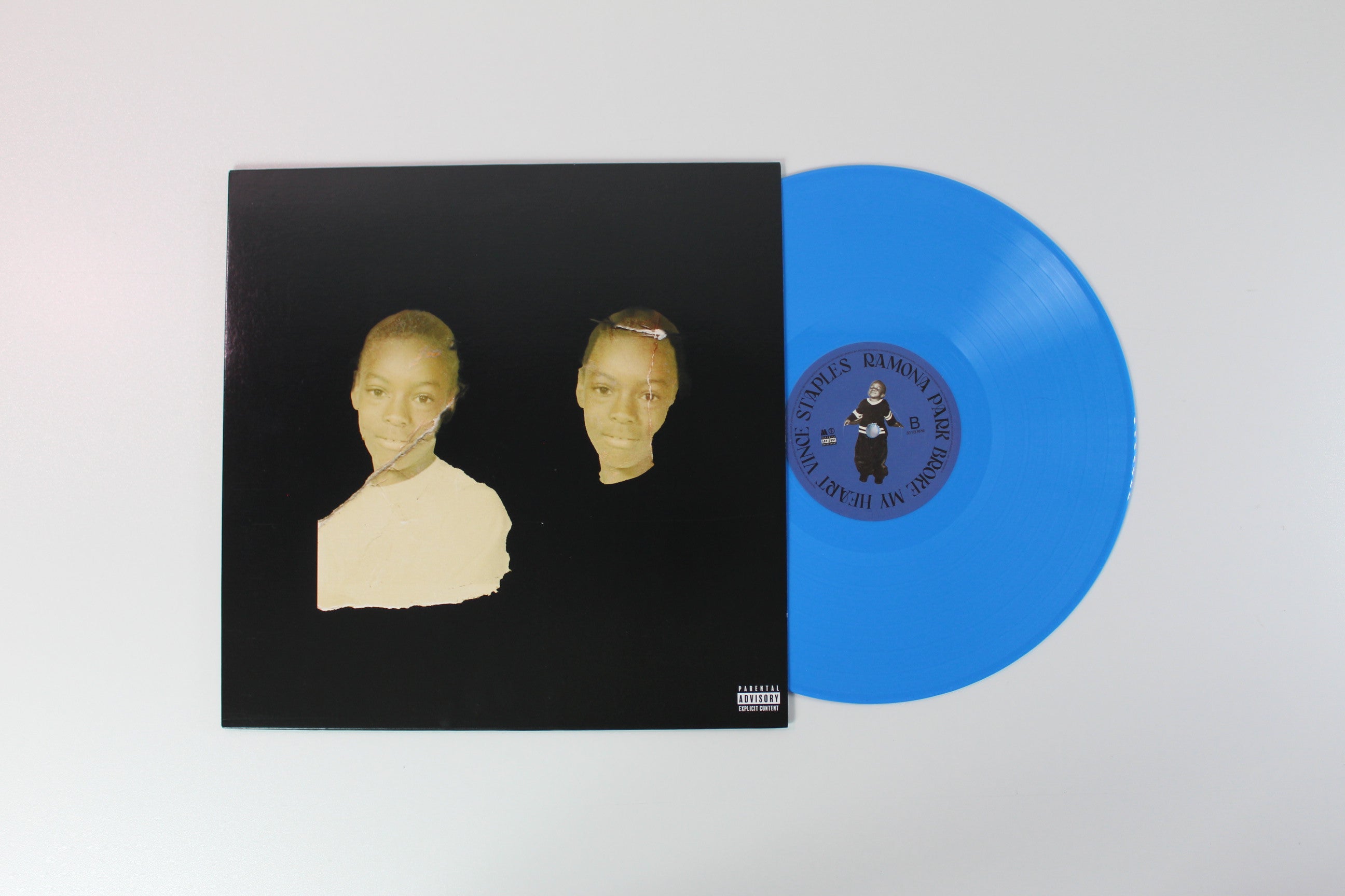 Vince Staples - Ramona Park Broke My Heart Blue Vinyl on Blacksmith Re