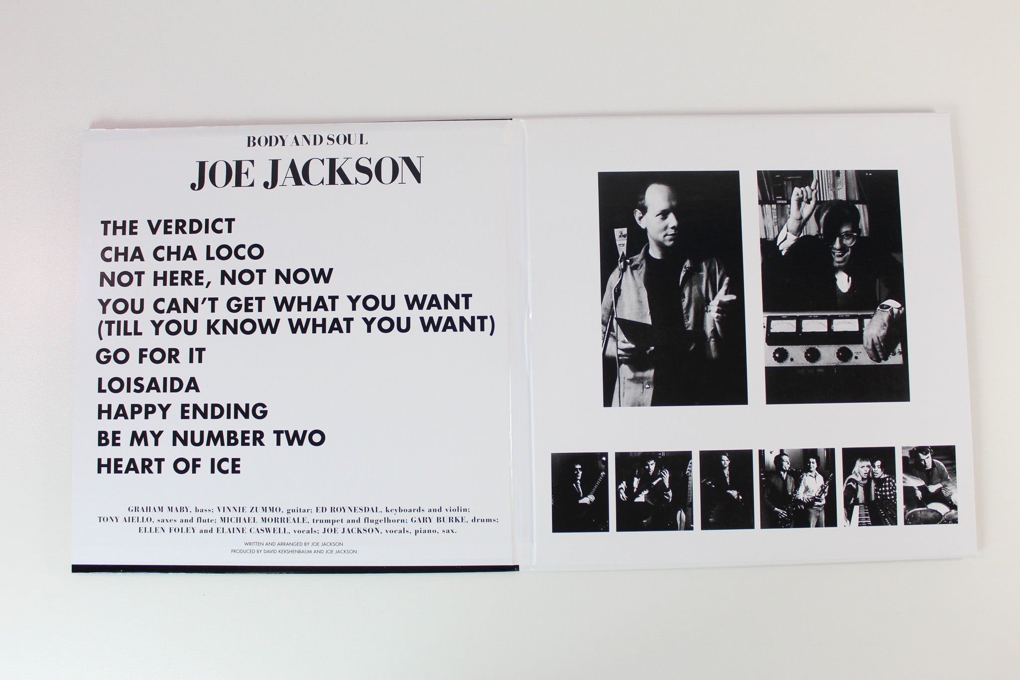 Joe Jackson - Body And Soul on Intervention Records