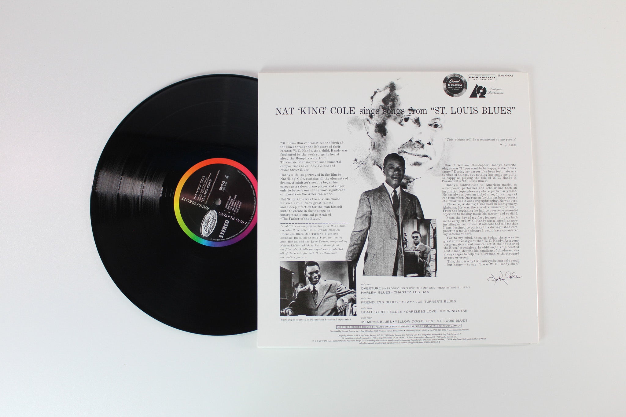 Nat King Cole - St. Louis Blues on Analogue Productions