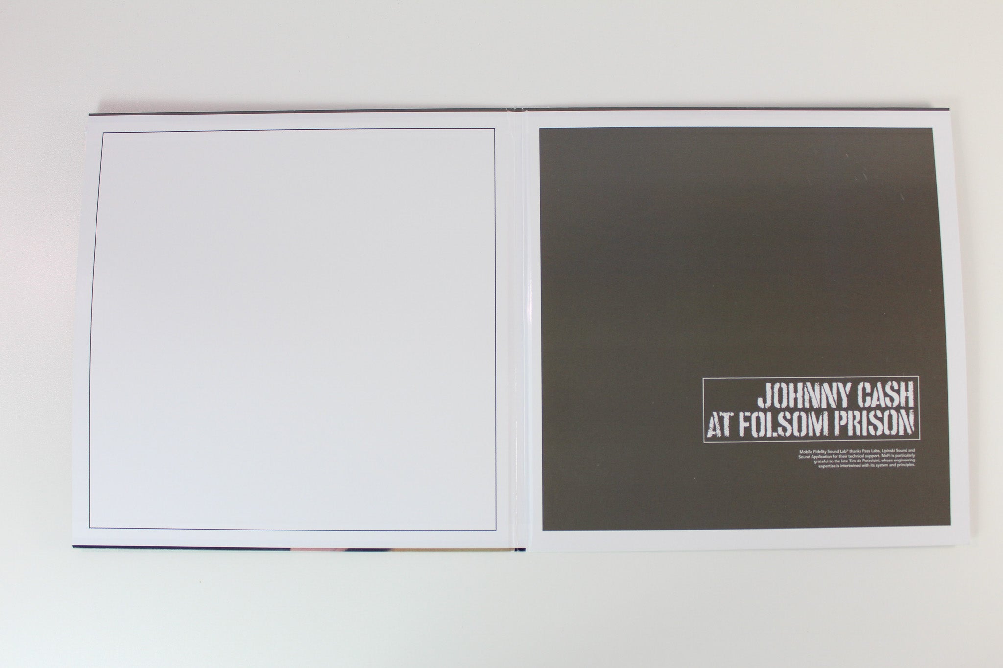 Johnny Cash - At Folsom Prison on Mobile Fidelity Sound Lab