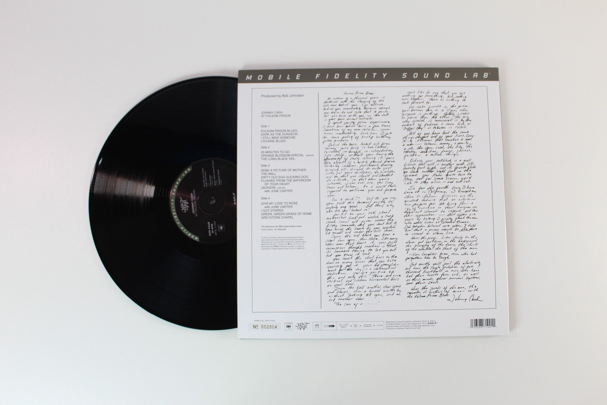 Johnny Cash - At Folsom Prison on Mobile Fidelity Sound Lab