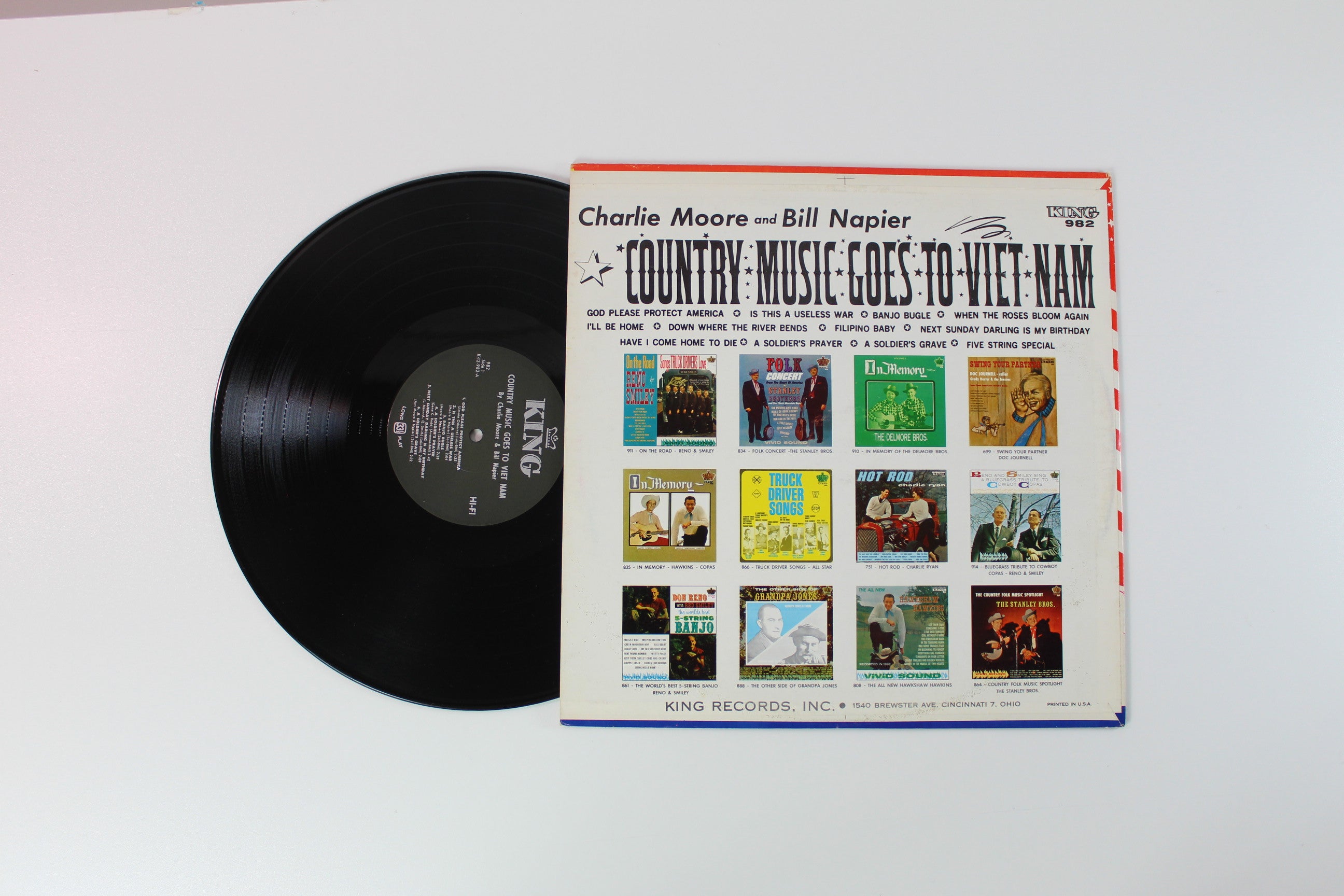 Moore & Napier - Country Music Goes To Viet Nam on King Records