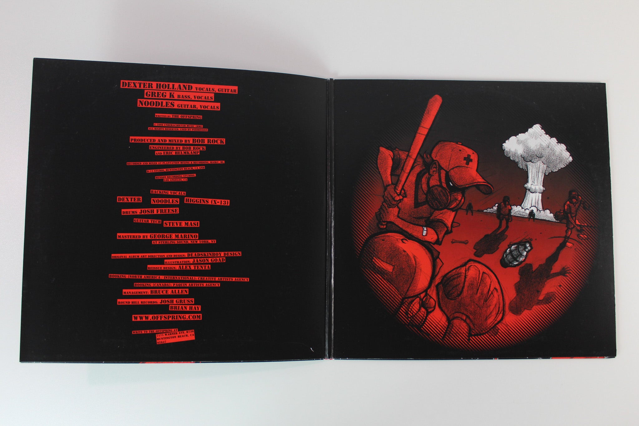 The Offspring - Rise And Fall, Rage And Grace on Round Hill Records / UMe