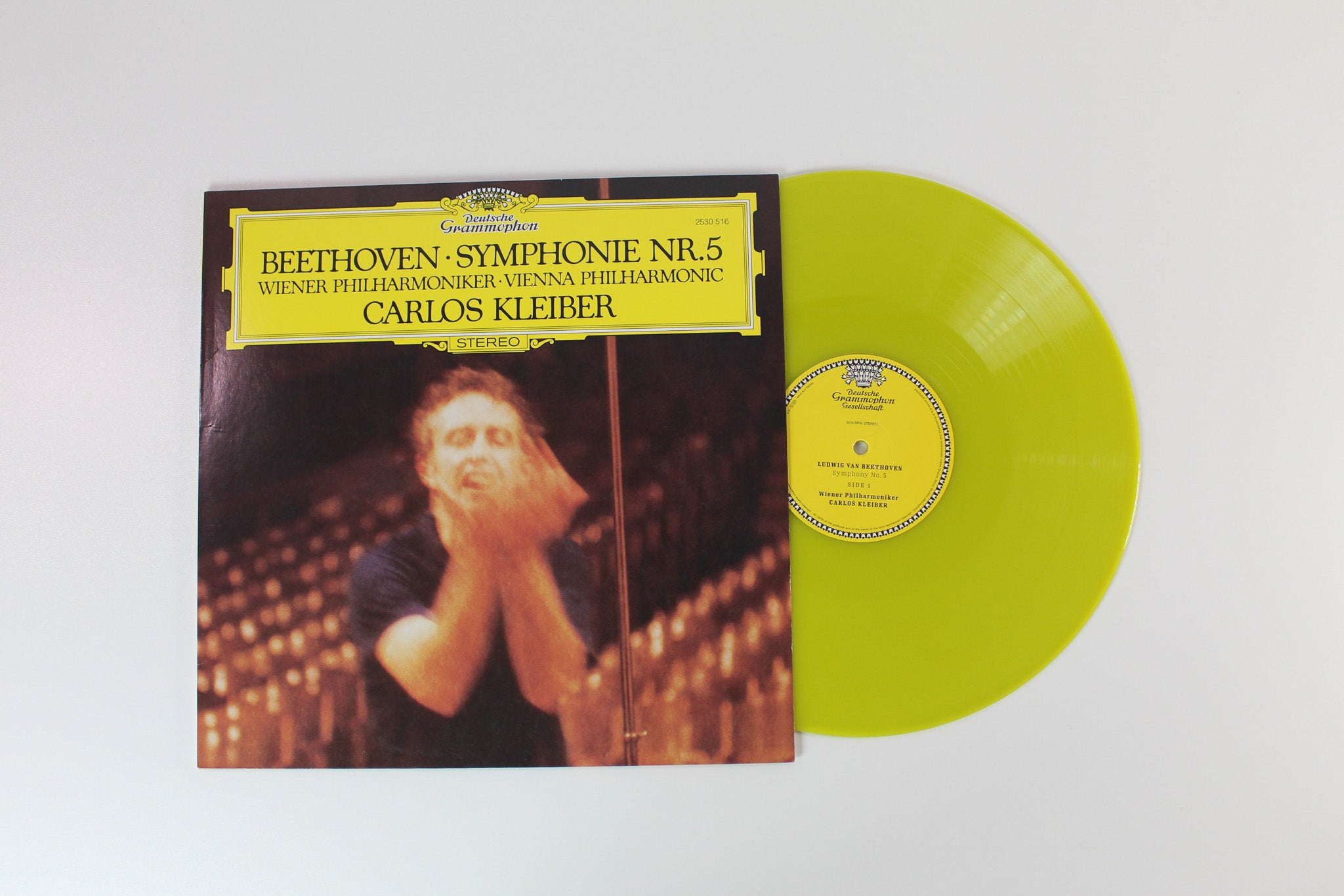 Ludwig van Beethoven - Wiener Philharmoniker, Carlos Kleiber – Symphonie Nr. 5 on Deutsche Grammophon - Yellow Vinyl