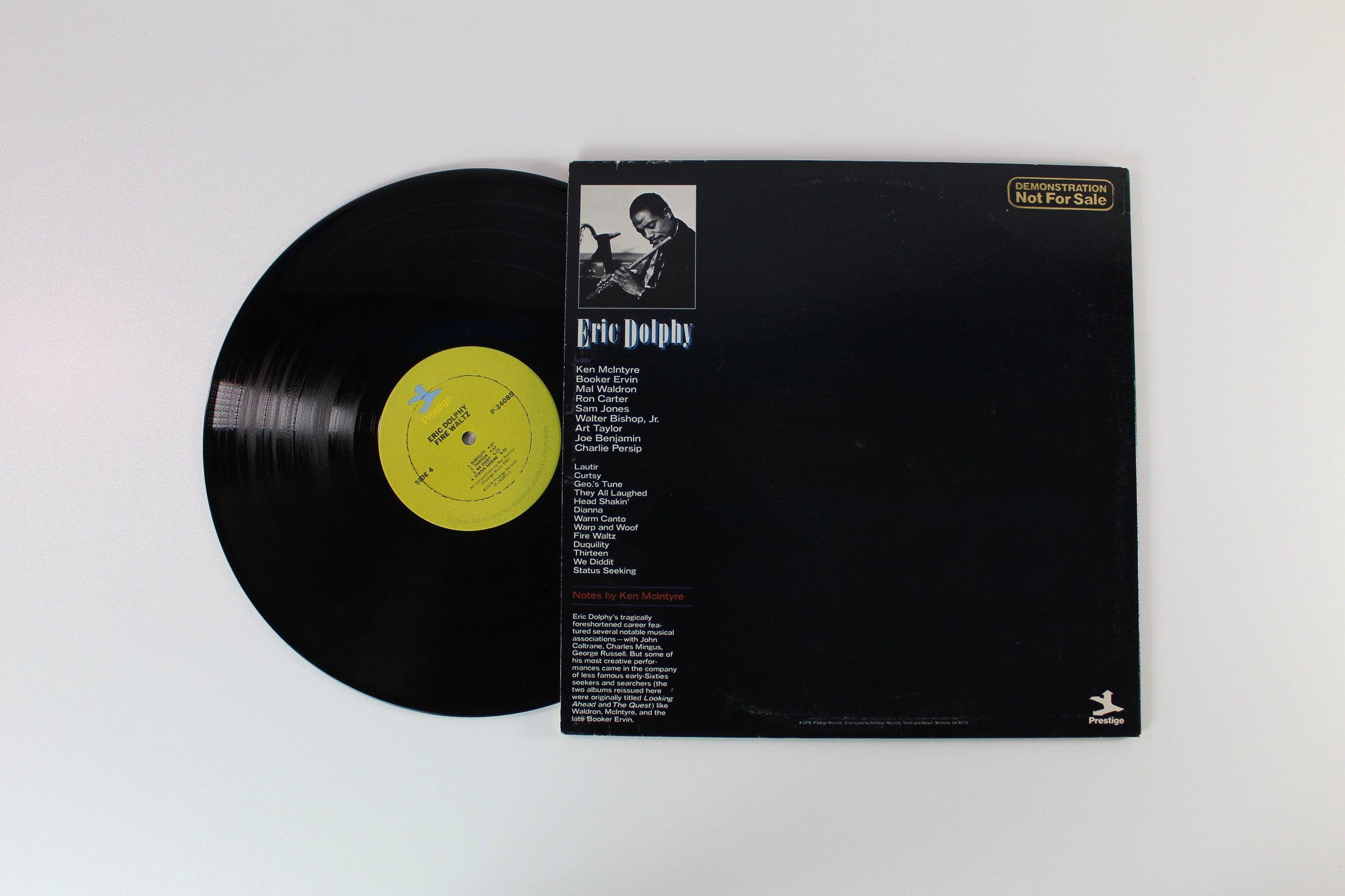 Eric Dolphy - Fire Waltz on Prestige