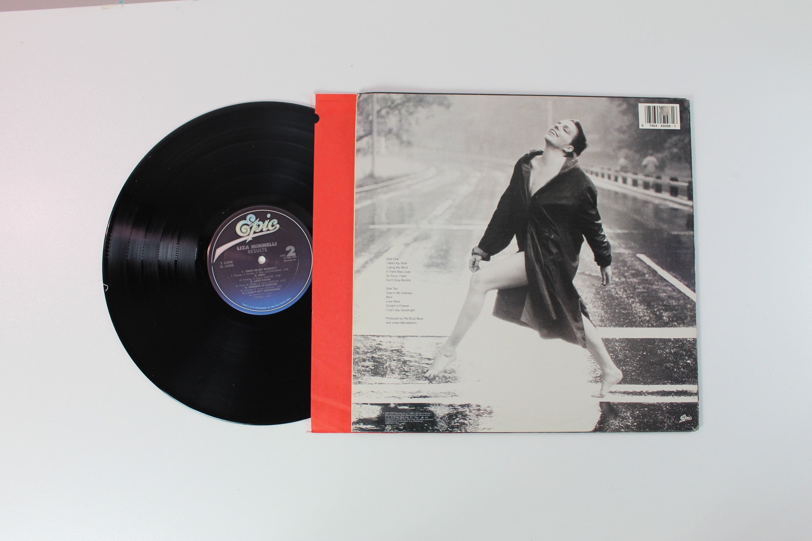 Liza Minnelli - Results on Epic