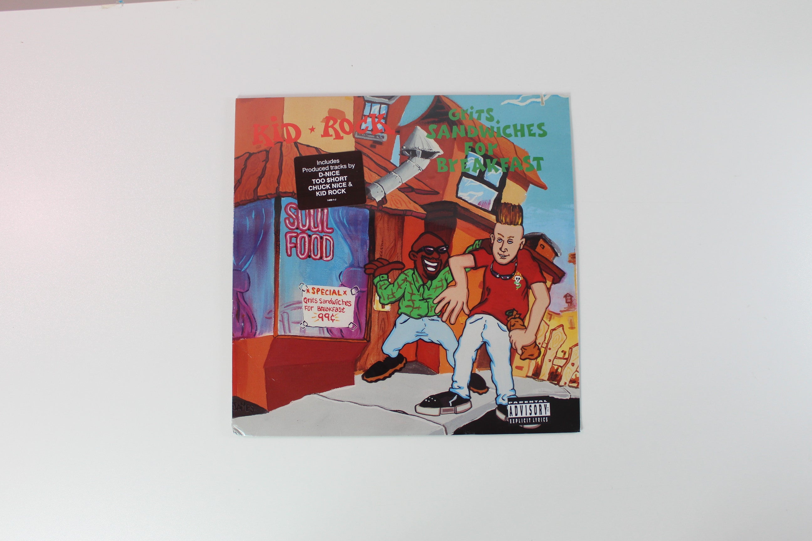 Kid Rock - Grits Sandwiches For Breakfast on Top Dog Records SEALED