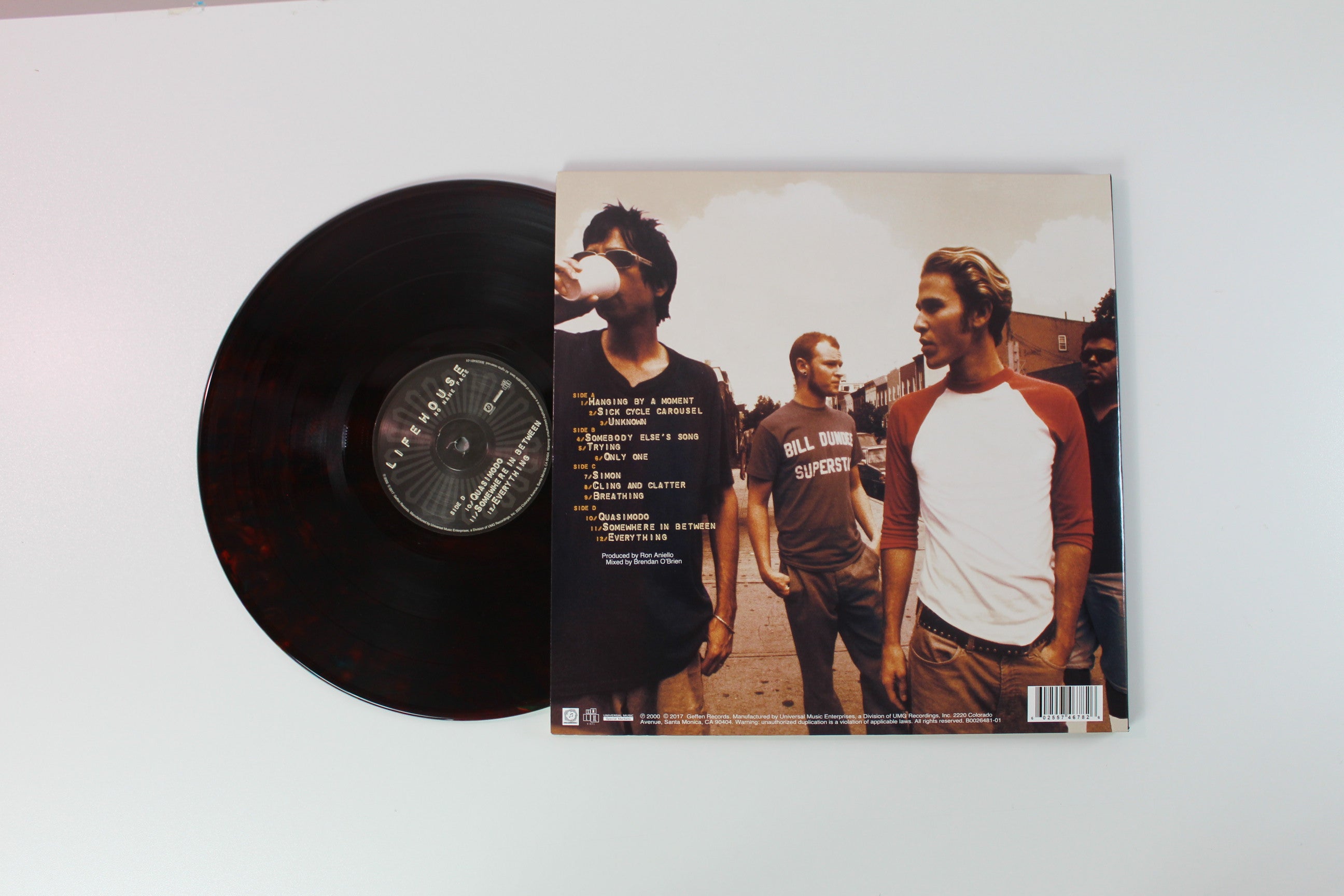 Lifehouse - No Name Face Rootbeer Translucent Vinyl on Dreamworks Records