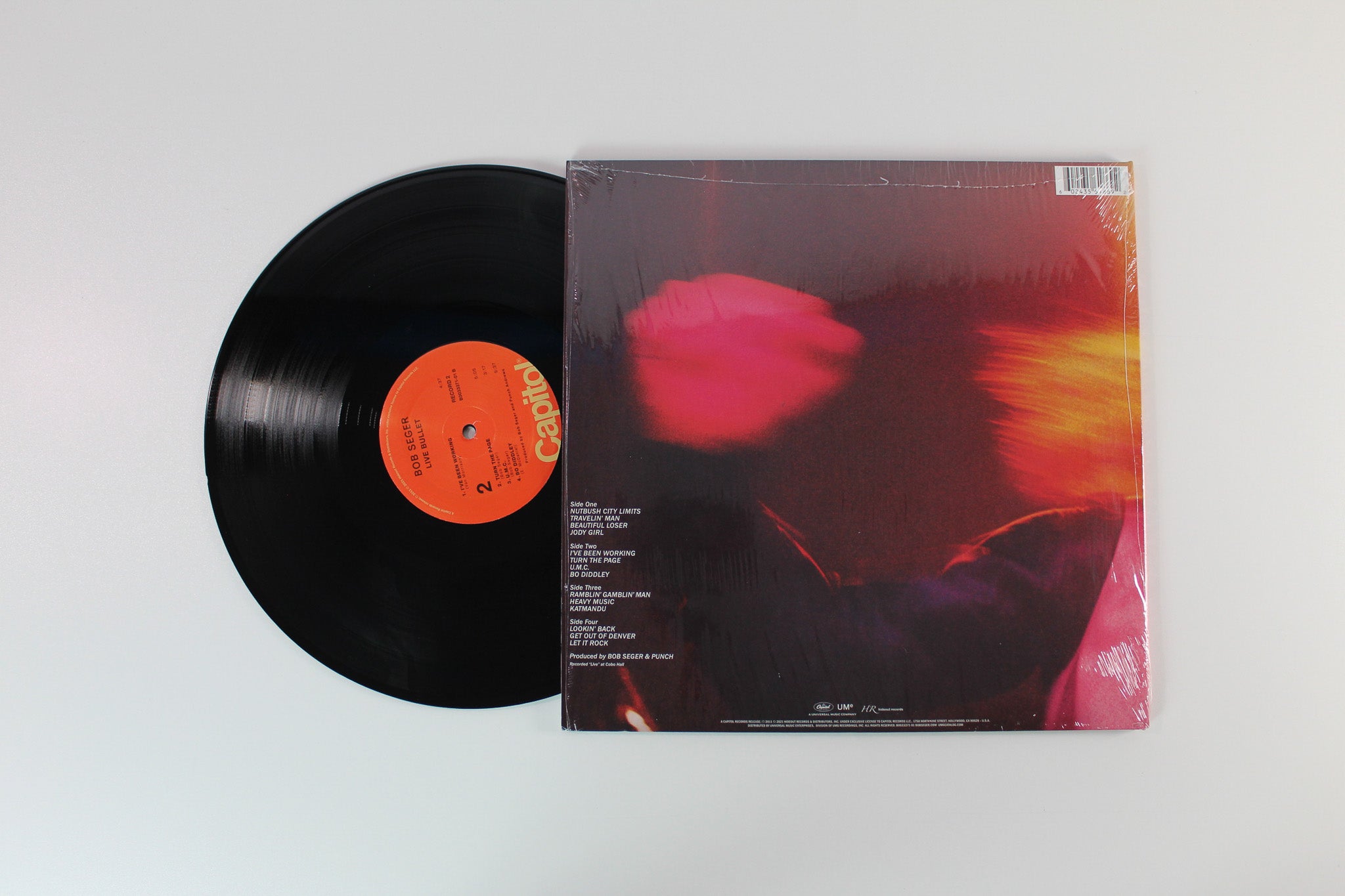 Bob Seger And The Silver Bullet Band - Live Bullet on Capitol Records / UMe Reissue