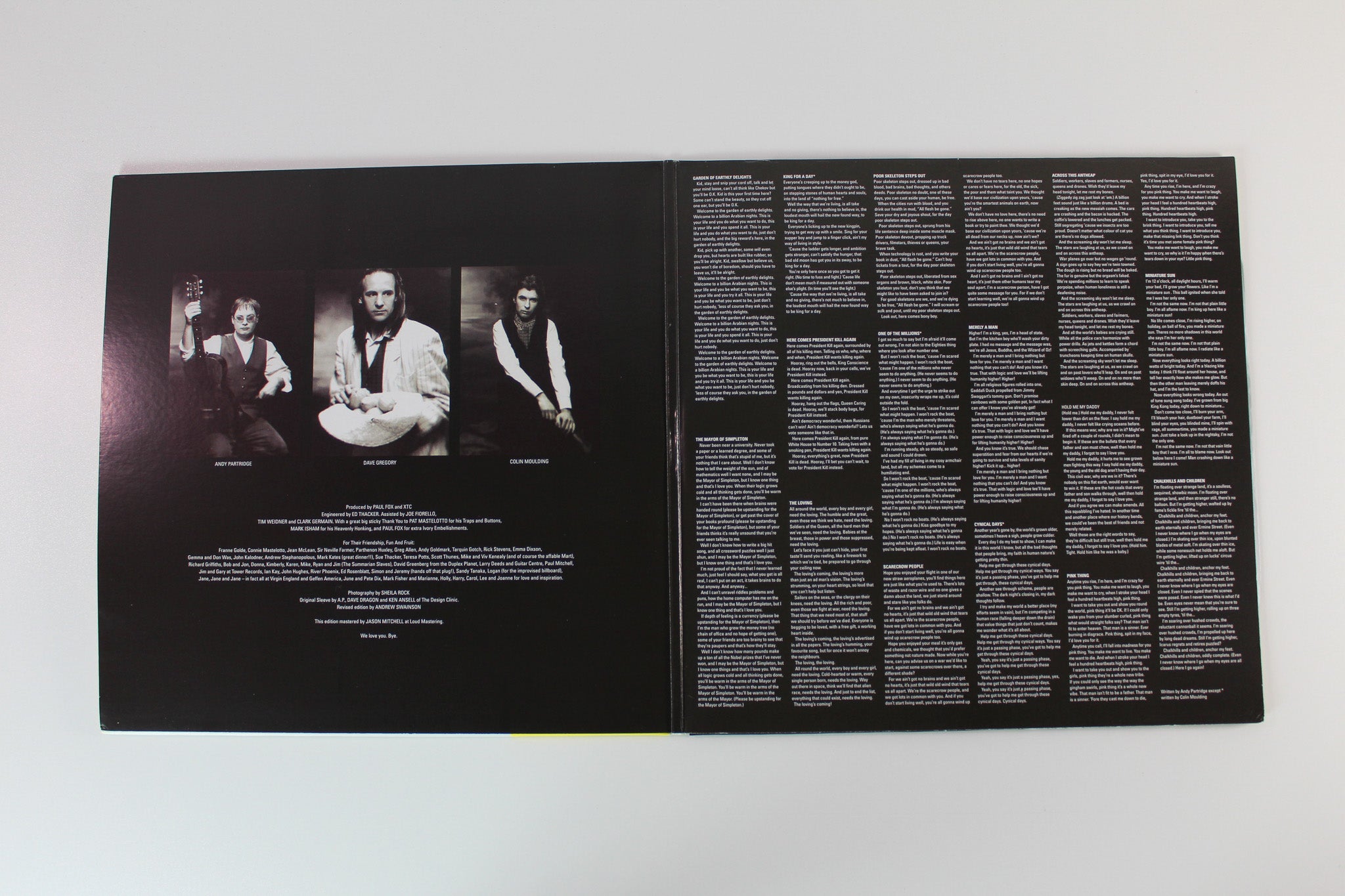 XTC - Oranges & Lemons on Ape House Reissue
