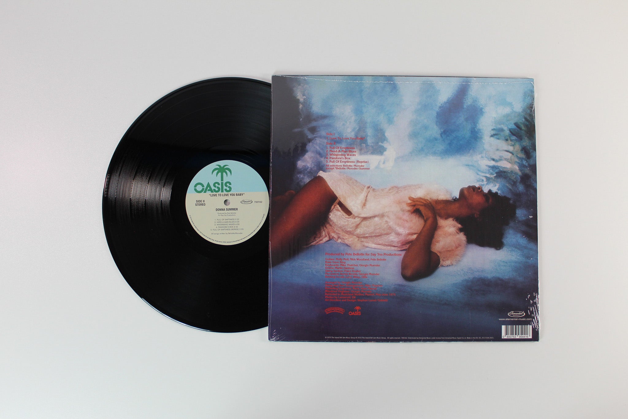 Donna Summer - Love To Love You Baby on Elemental Music