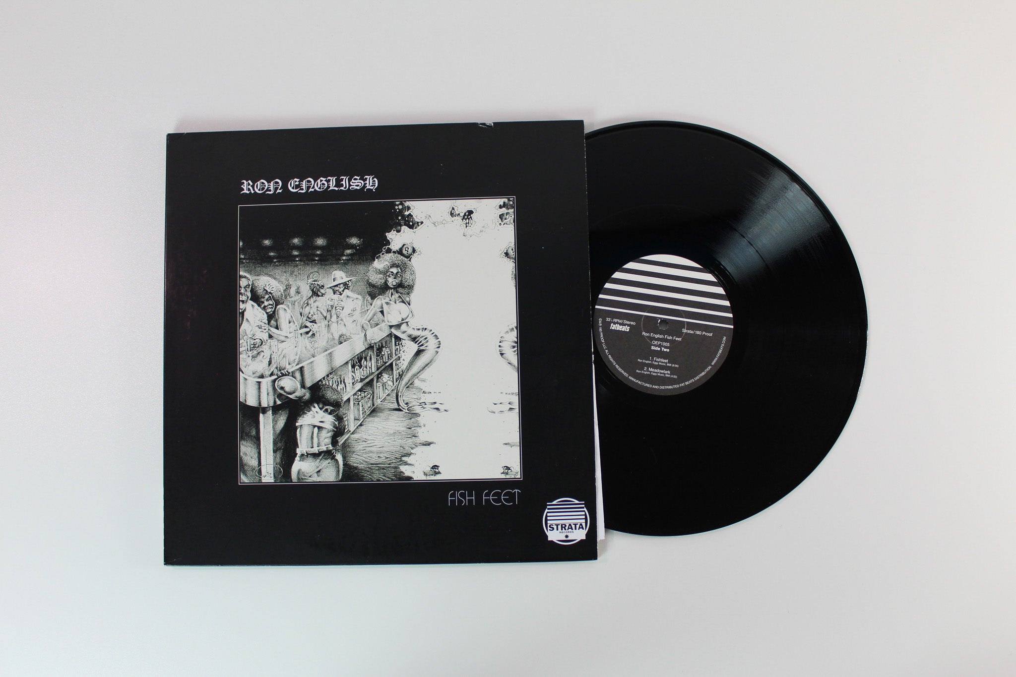 Ron English - Fish Feet on 180 Proof Records / Strata