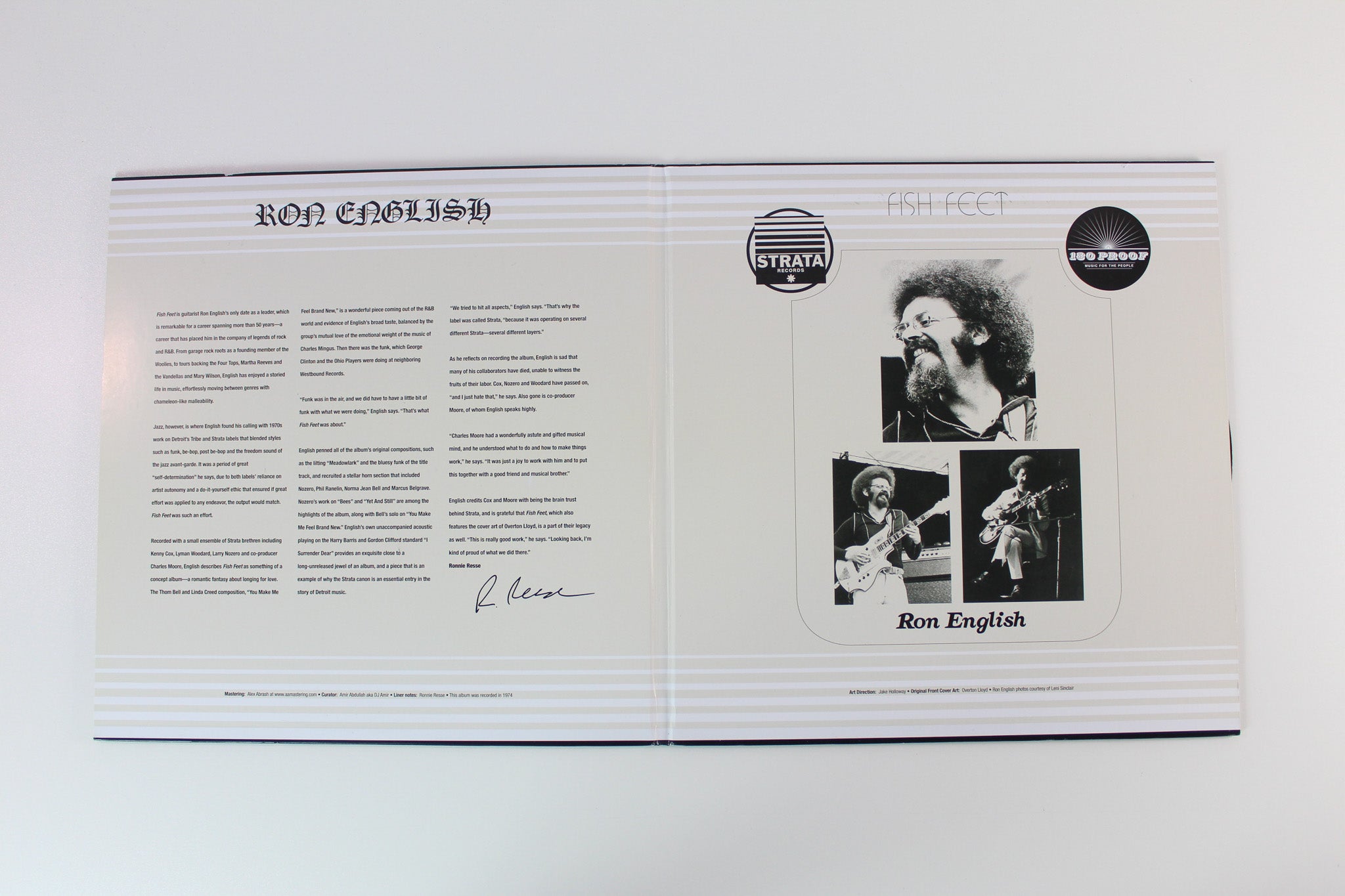 Ron English - Fish Feet on 180 Proof Records / Strata