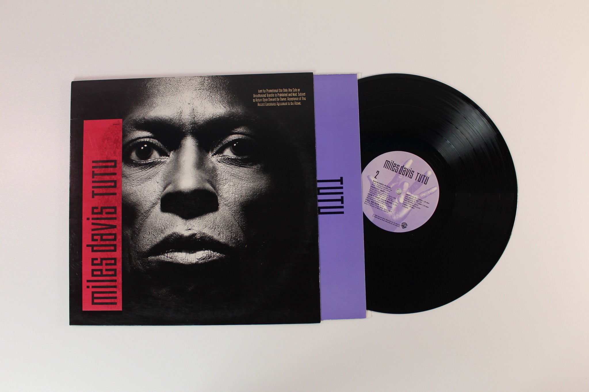Miles Davis - Tutu on Warner Bros. Records