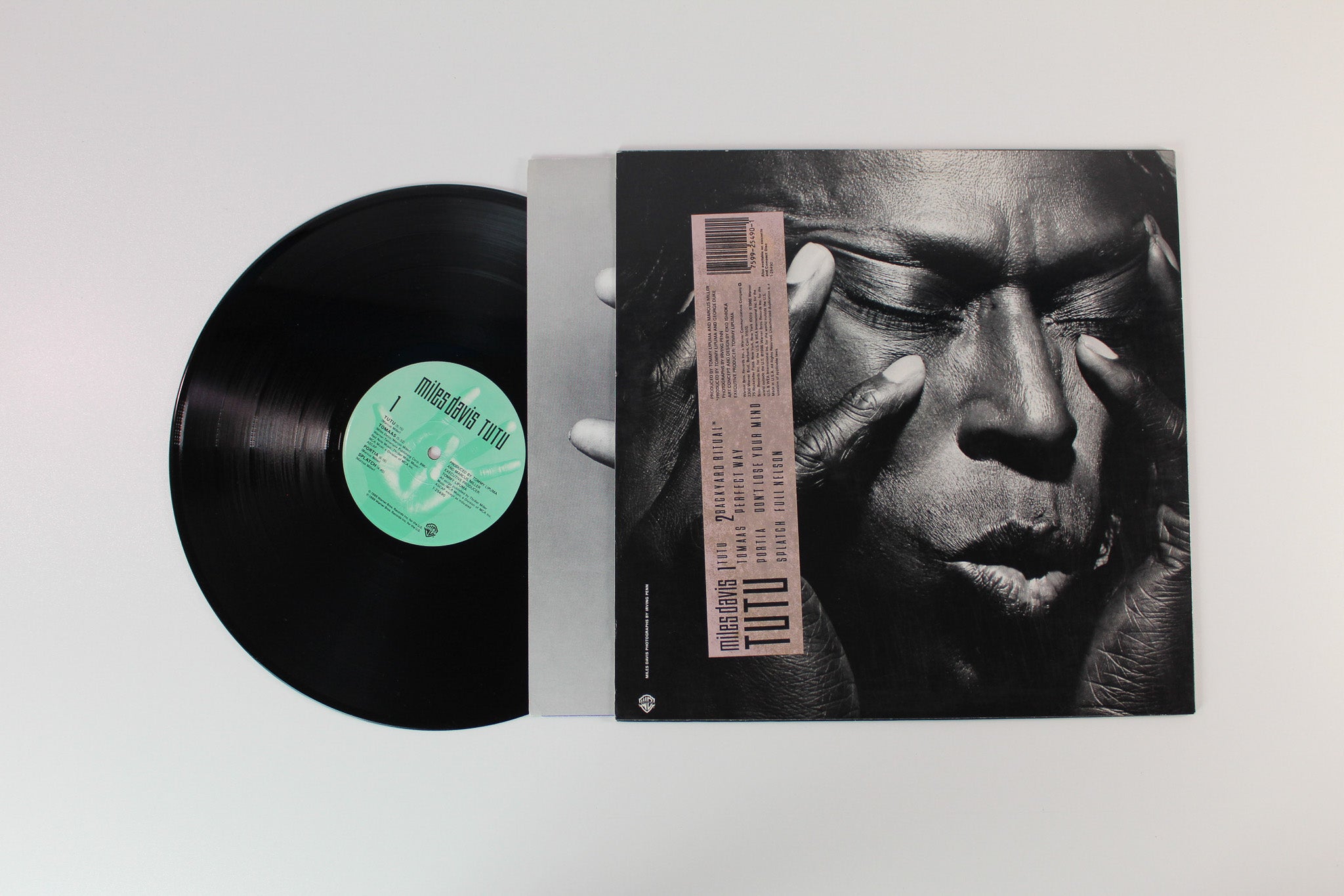 Miles Davis - Tutu on Warner Bros. Records