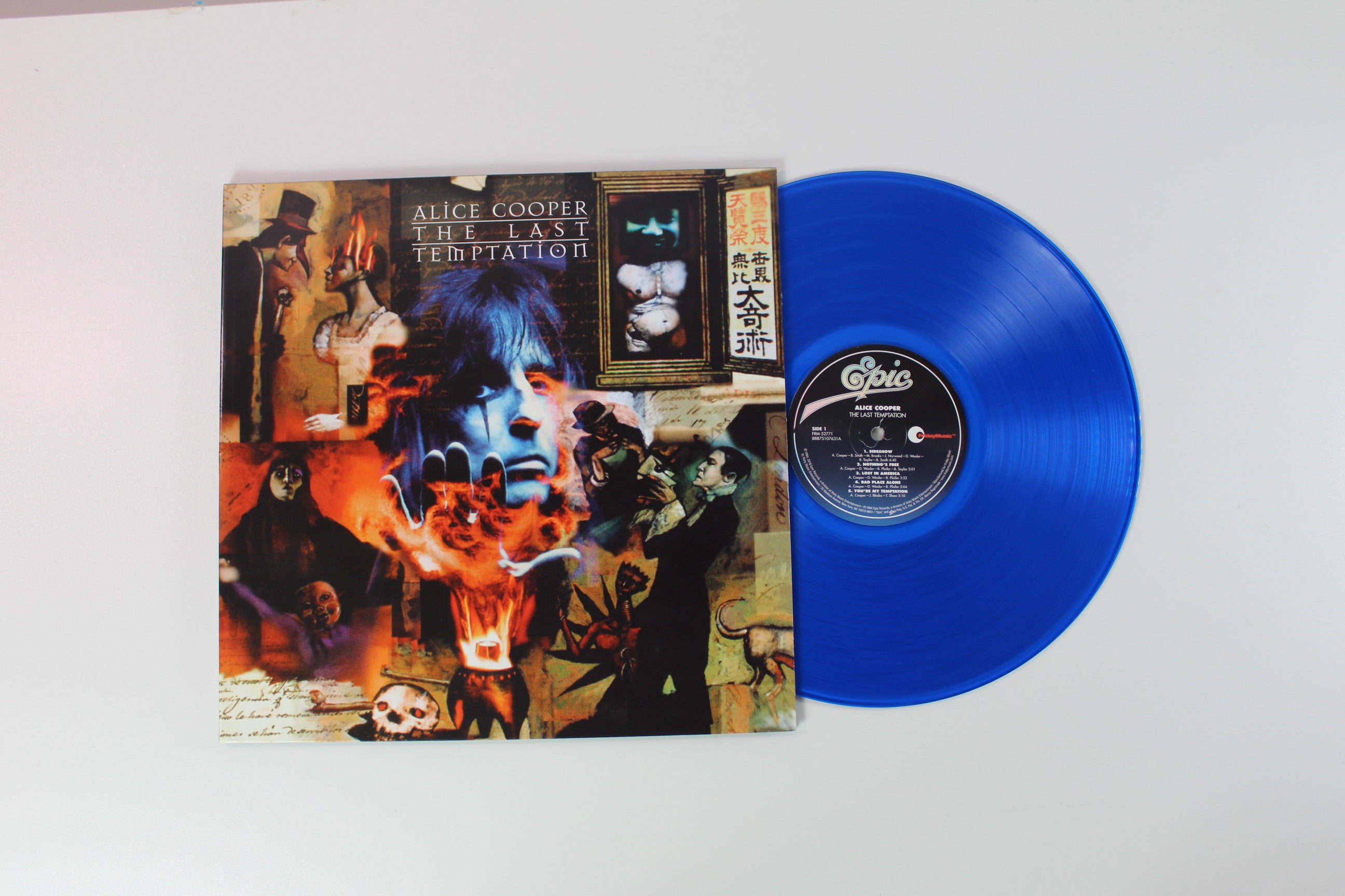 Alice Cooper - The Last Temptation Ltd. Blue Translucent Vinyl on Friday Music