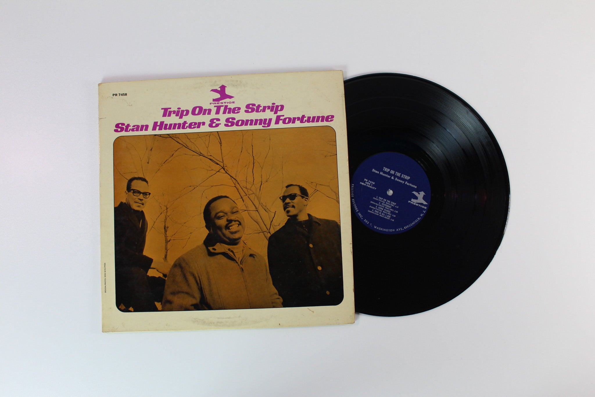 Stan Hunter - Trip On The Strip on Prestige - Mono