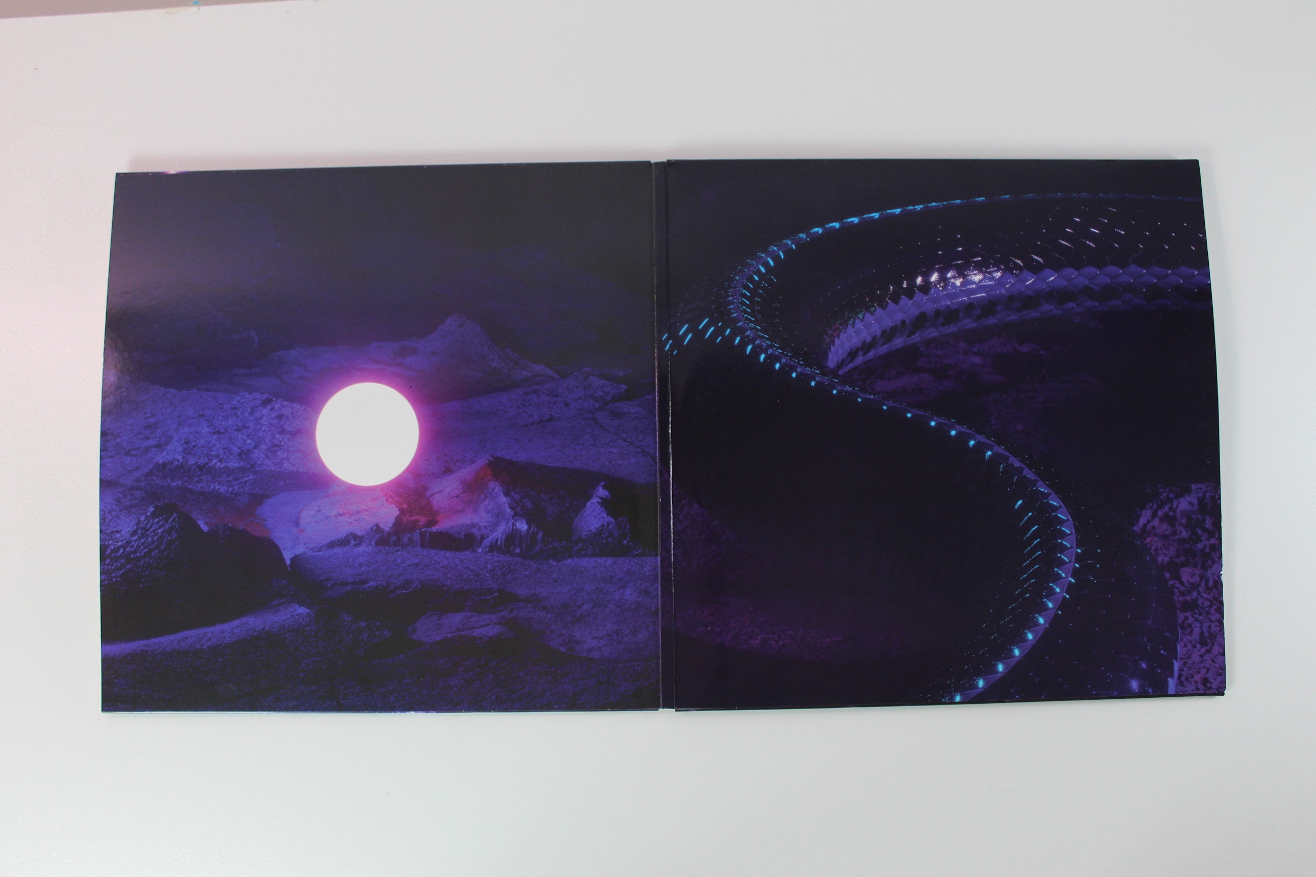 Tonebox - Cloud Highway Ltd. Purple & Black Marble w/ Silver Splatter Vinyl on NewRetroWave