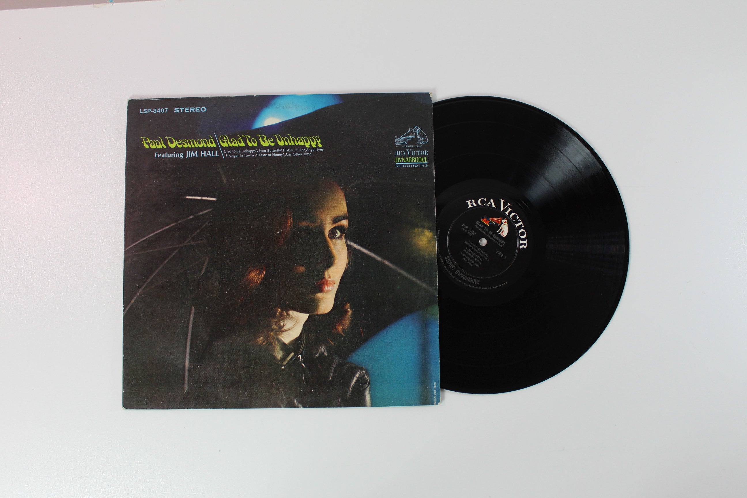 Paul Desmond - Glad To Be Unhappy on RCA Victor