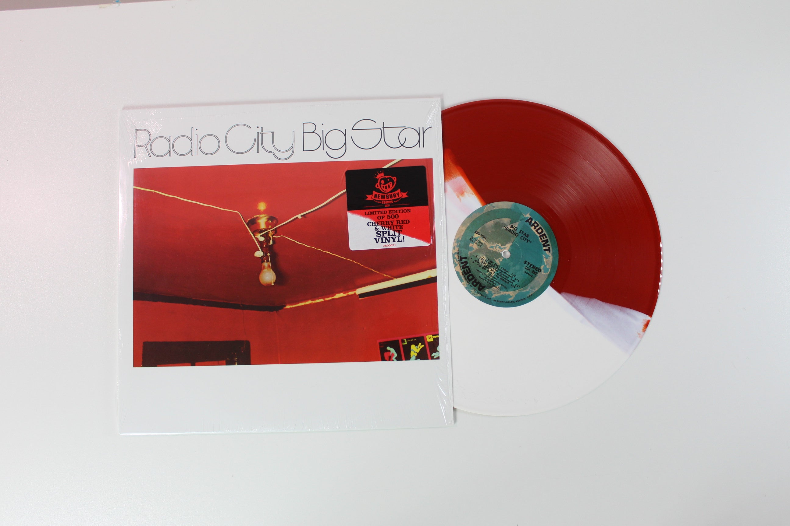 Big Star - Radio City Ltd. Reissue Cherry Red & White Vinyl on Ardent Records
