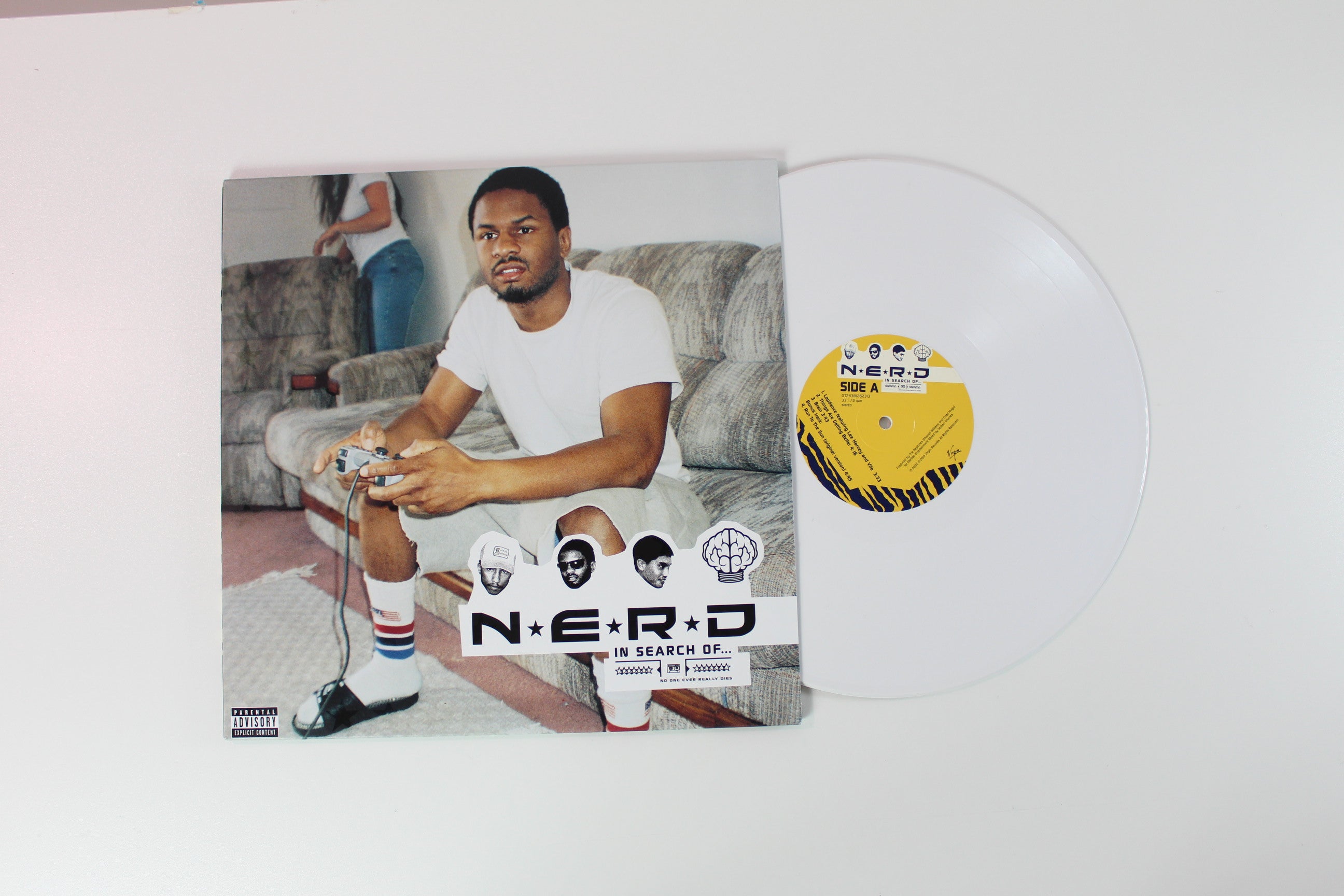 N*E*R*D - In Search Of... Reissue White Vinyl on Virgin Records