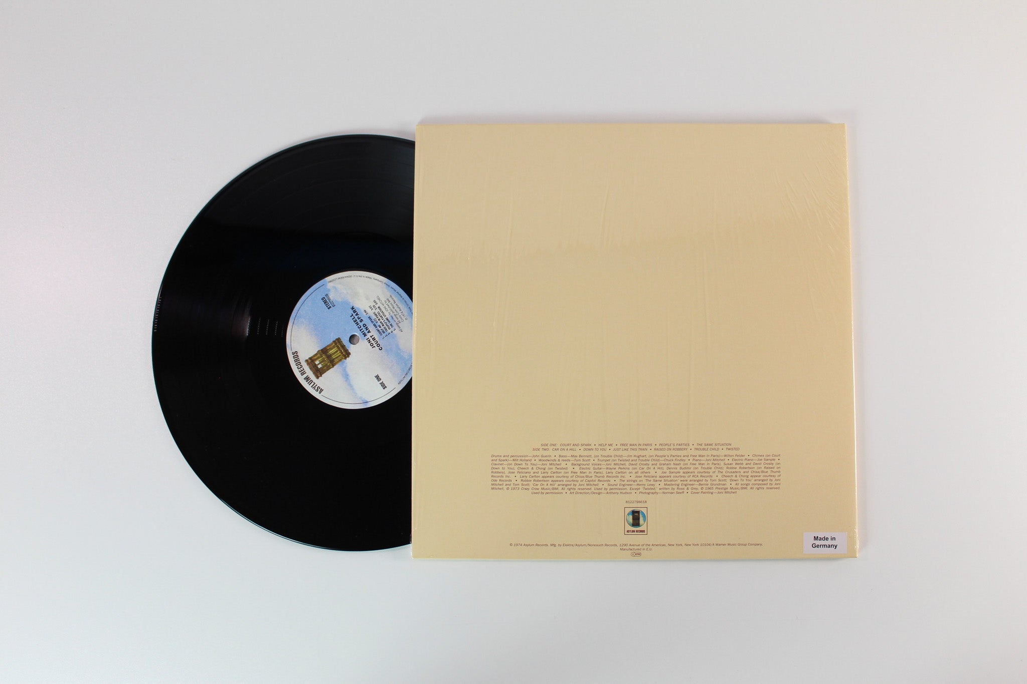 Joni Mitchell - Court And Spark on Asylum Records / Rhino