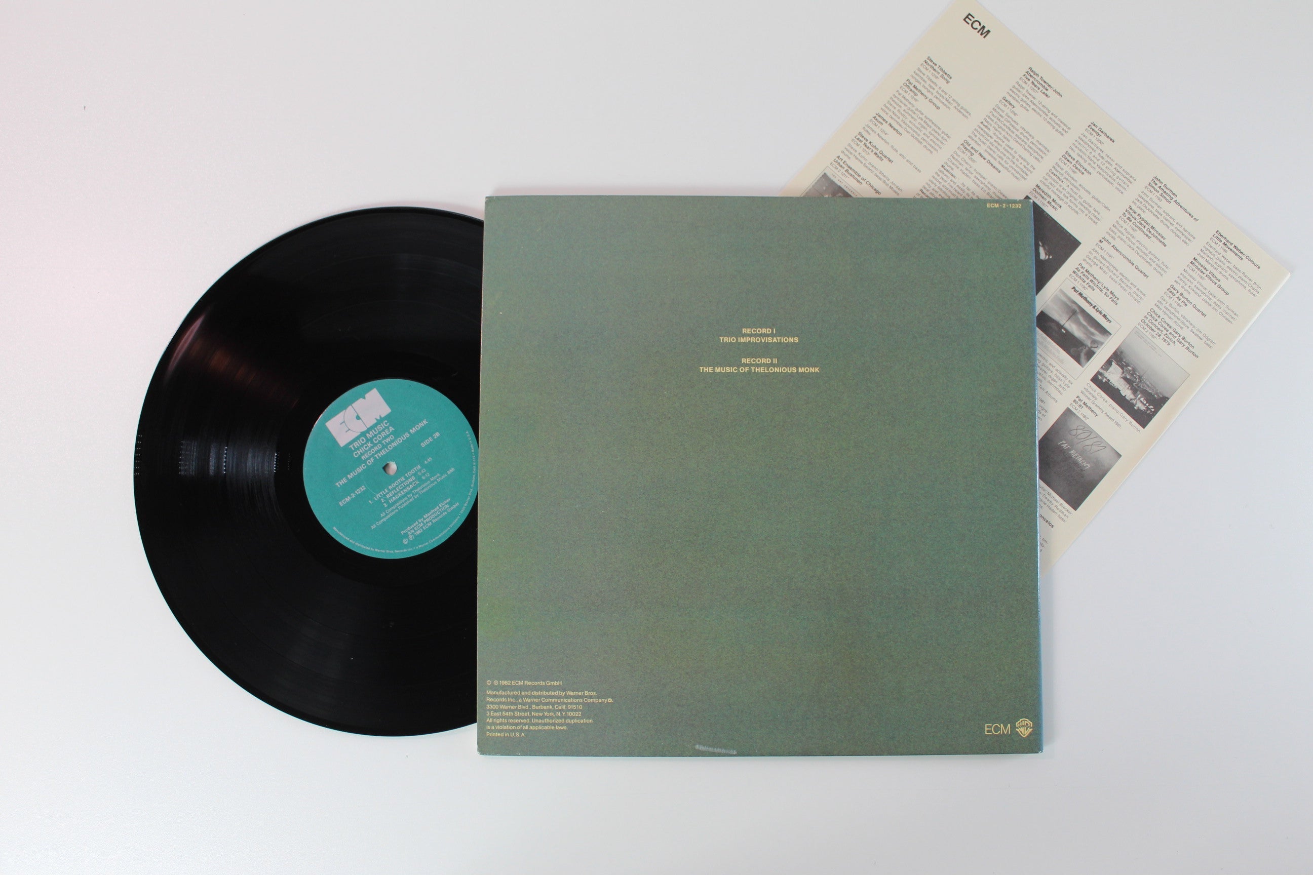 Chick Corea / Miroslav Vitous / Roy Haynes - Trio Music on ECM Records