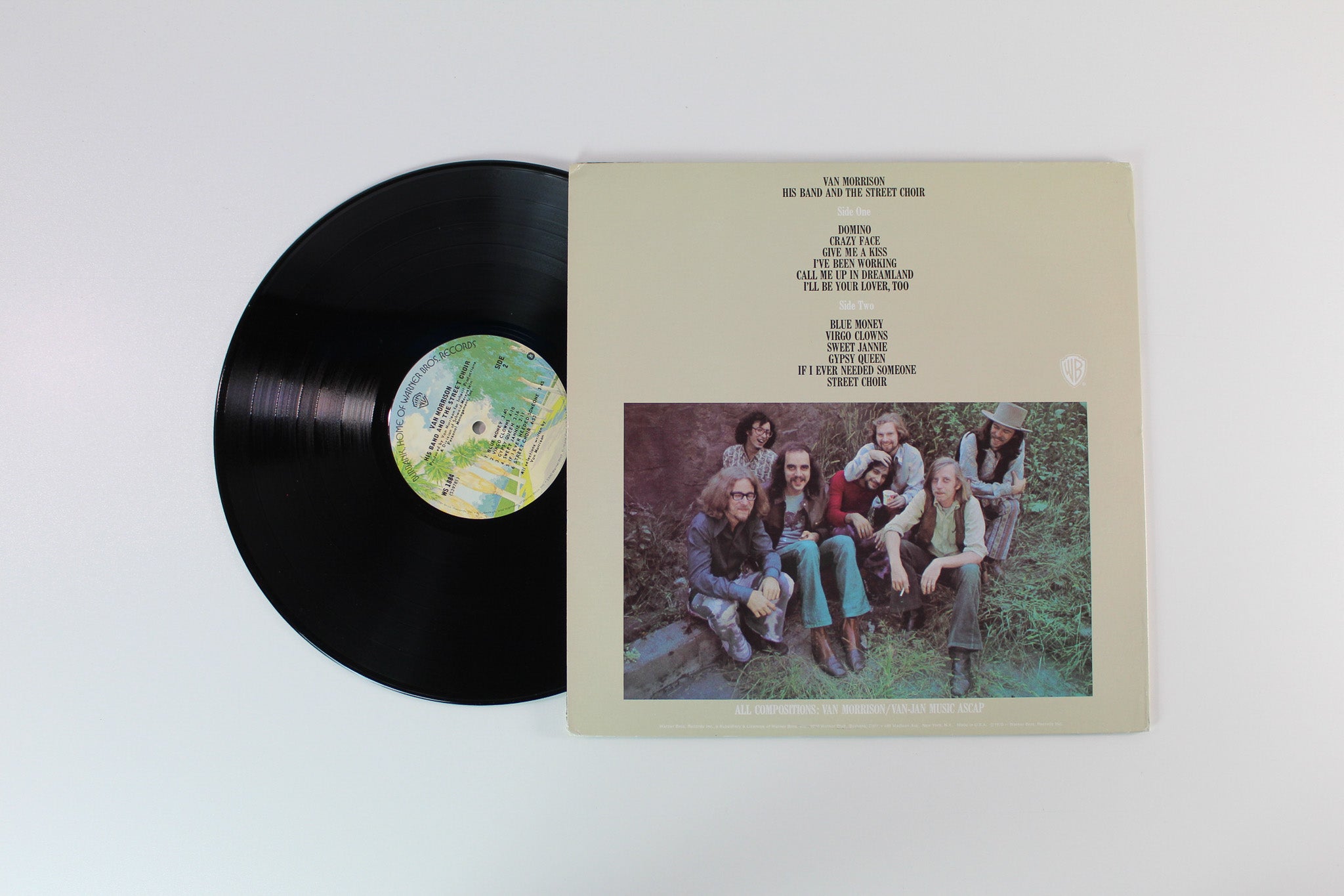 Van Morrison - His Band And The Street Choir on Warner Bros. Records