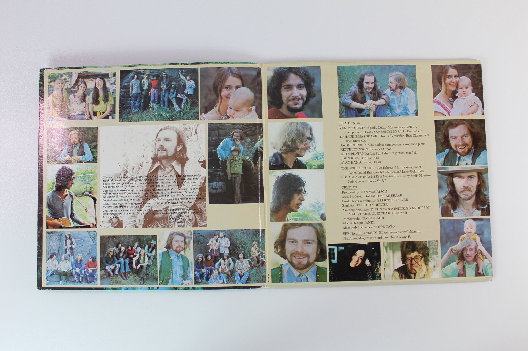 Van Morrison - His Band And The Street Choir on Warner Bros. Records