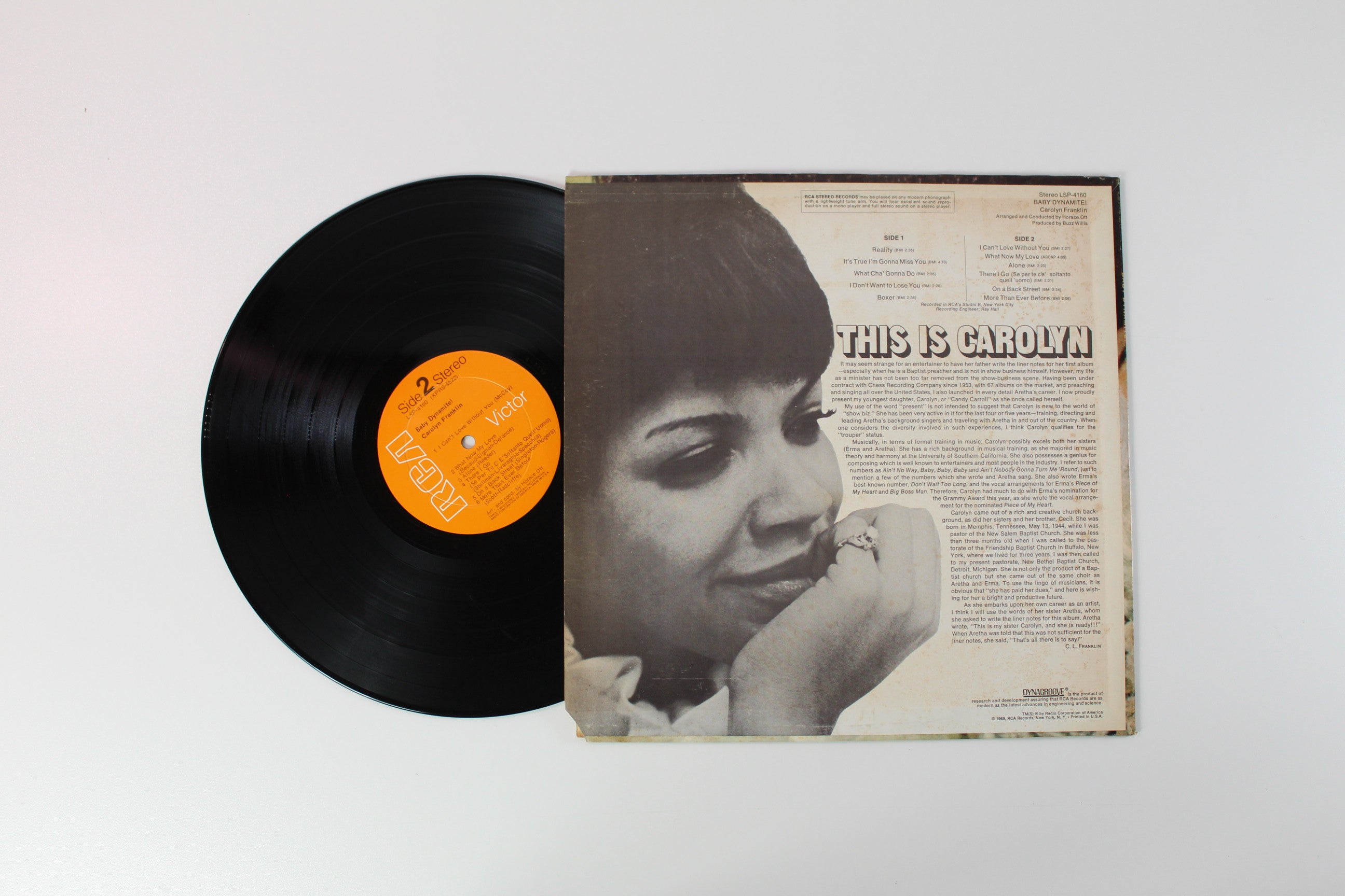 Carolyn Franklin - Baby Dynamite! on RCA
