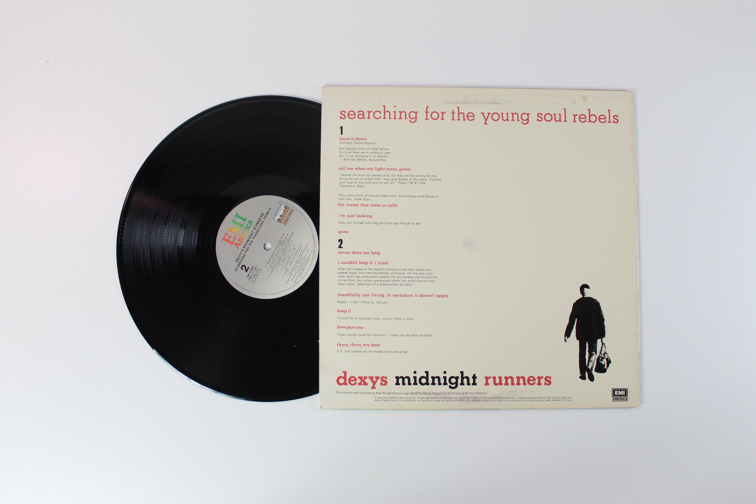 Dexys Midnight Runners - Searching For The Young Soul Rebels on EMI America
