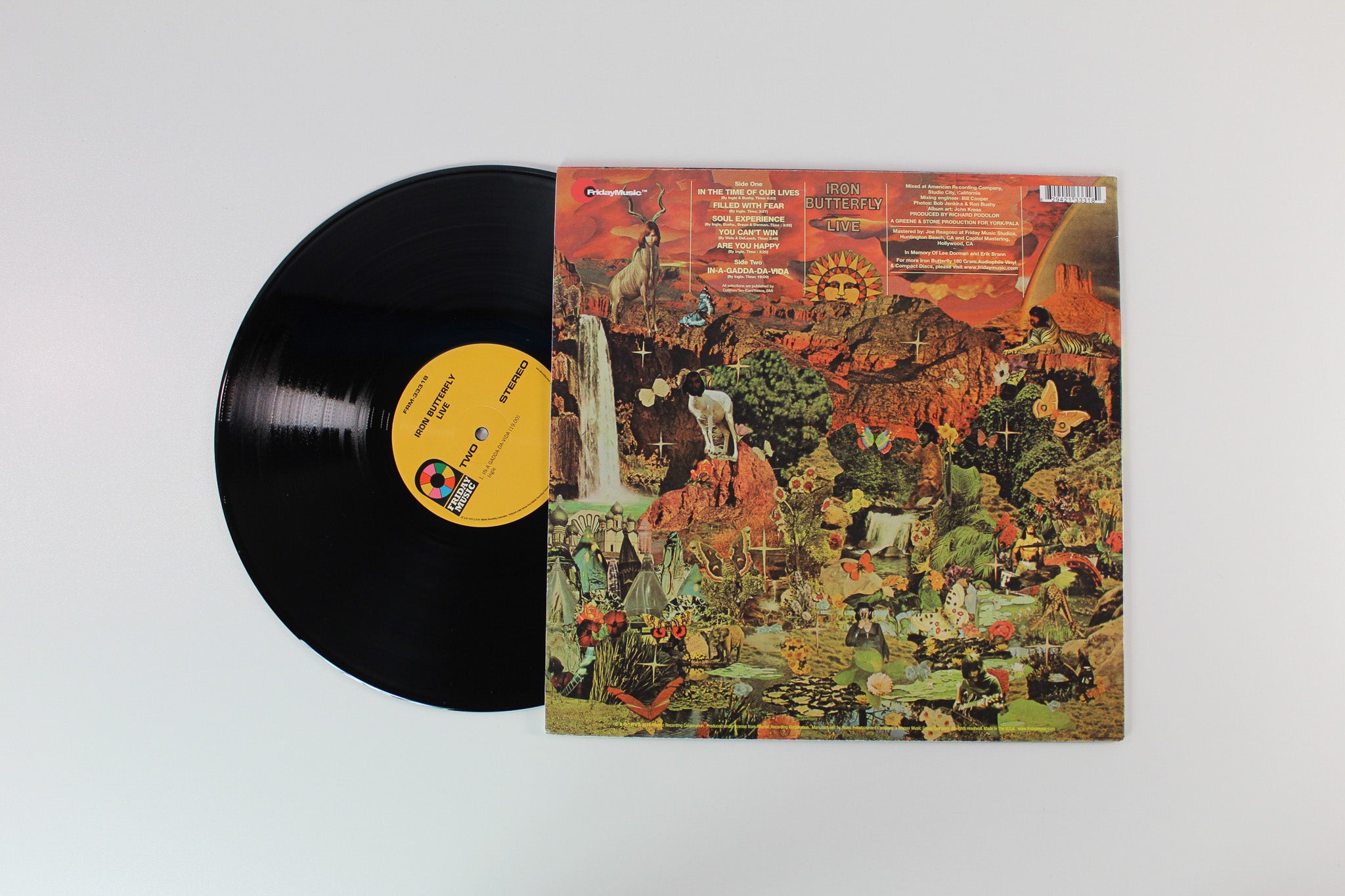 Iron Butterfly - Live on Friday Music Reissue