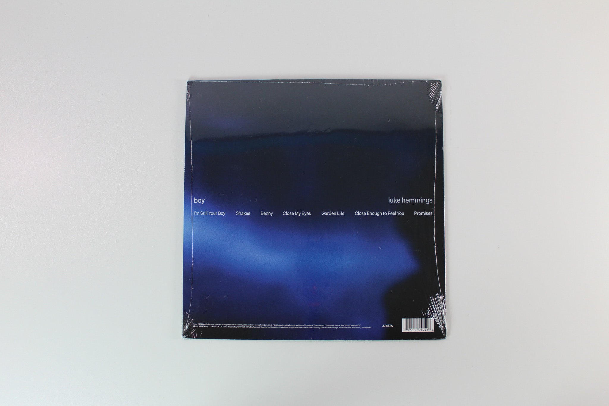 Luke Hemmings - Boy on Arist Blue Vinyl EP Sealed