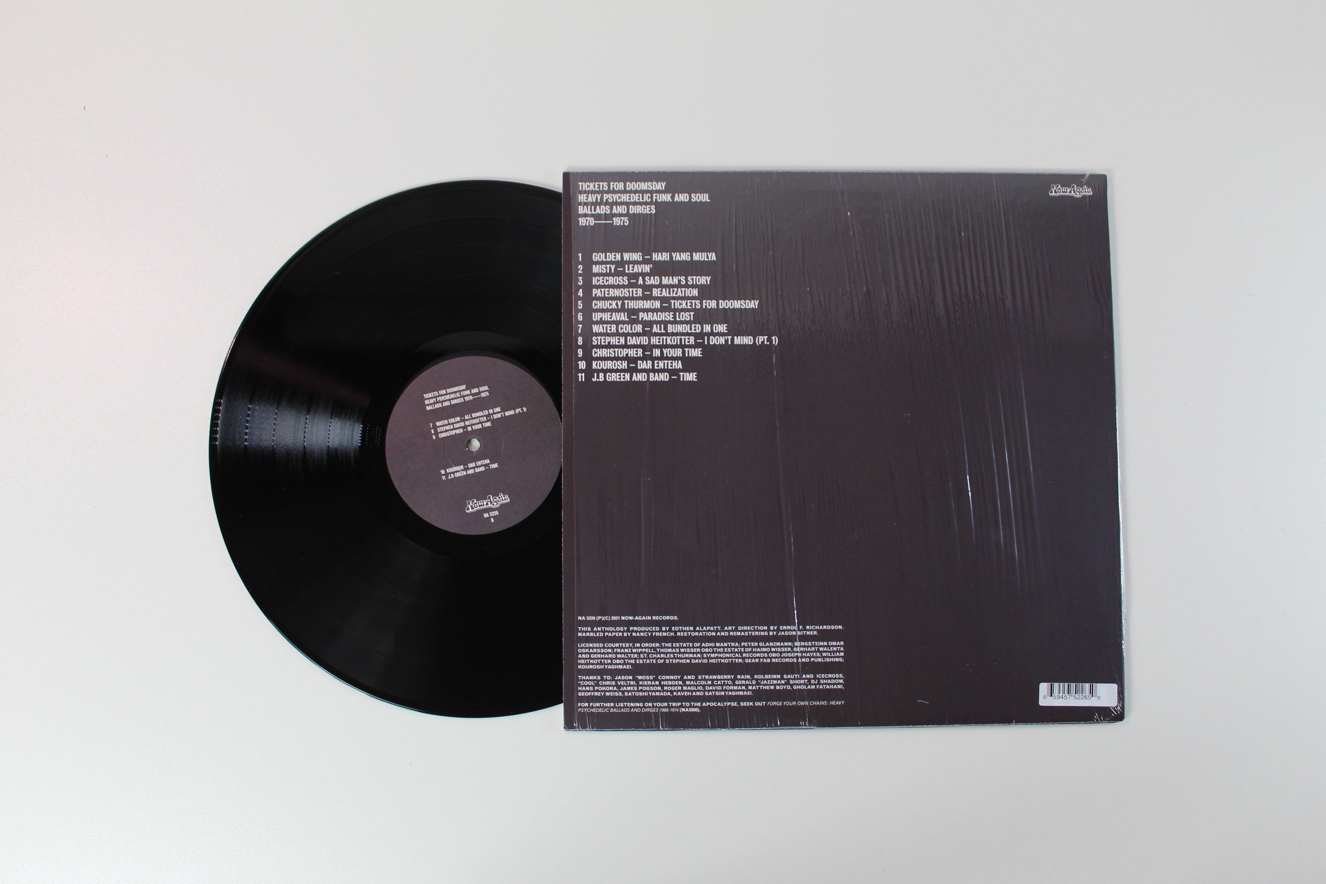 Various - Tickets For Doomsday: Heavy Psychedelic Funk And Soul (Ballads And Dirges 1970-1975) on Now-Again Records RSD BF