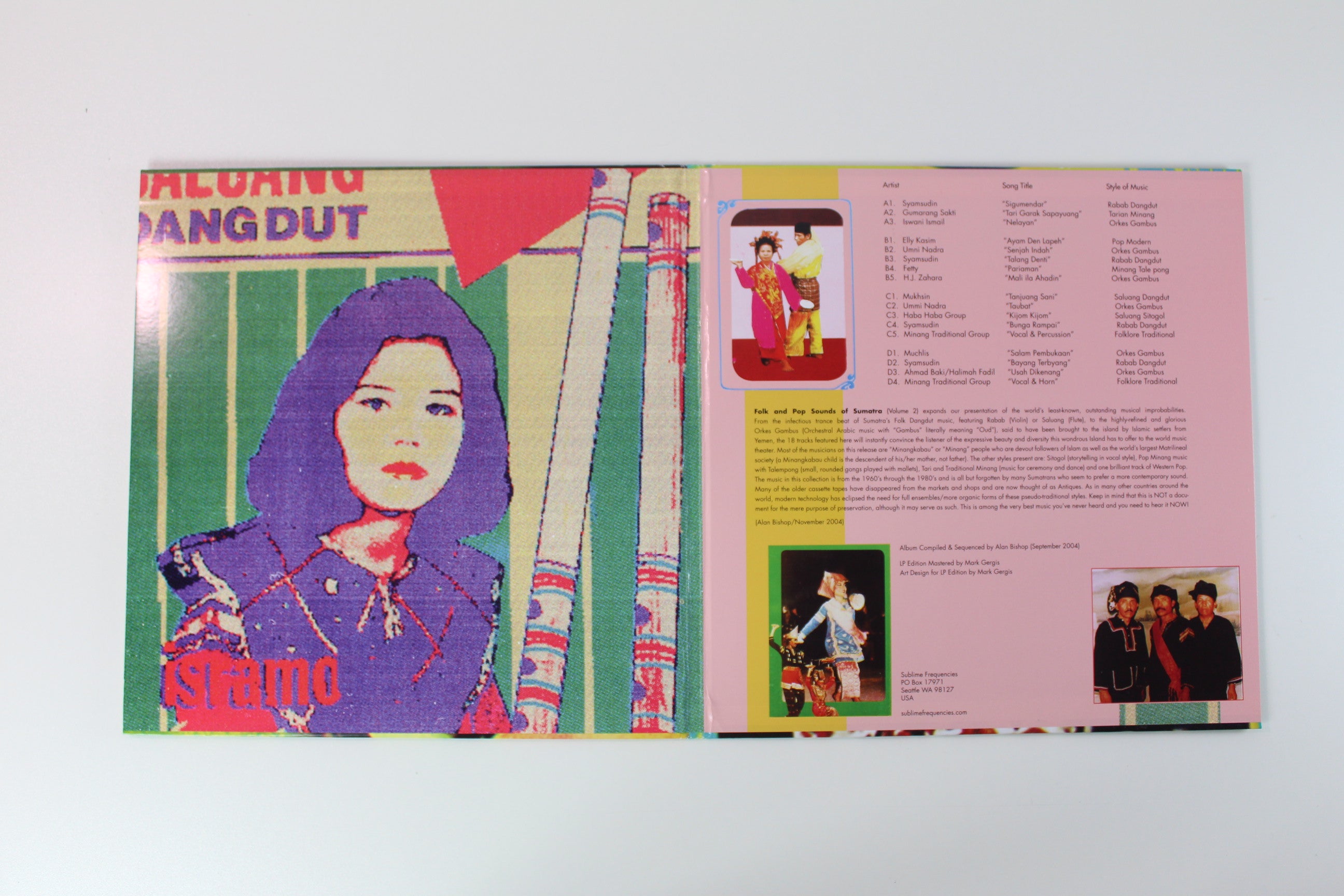 Various - Folk And Pop Sounds Of Sumatra Vol.2 on Sublime Frequencies RSD 2019 Ltd Edition