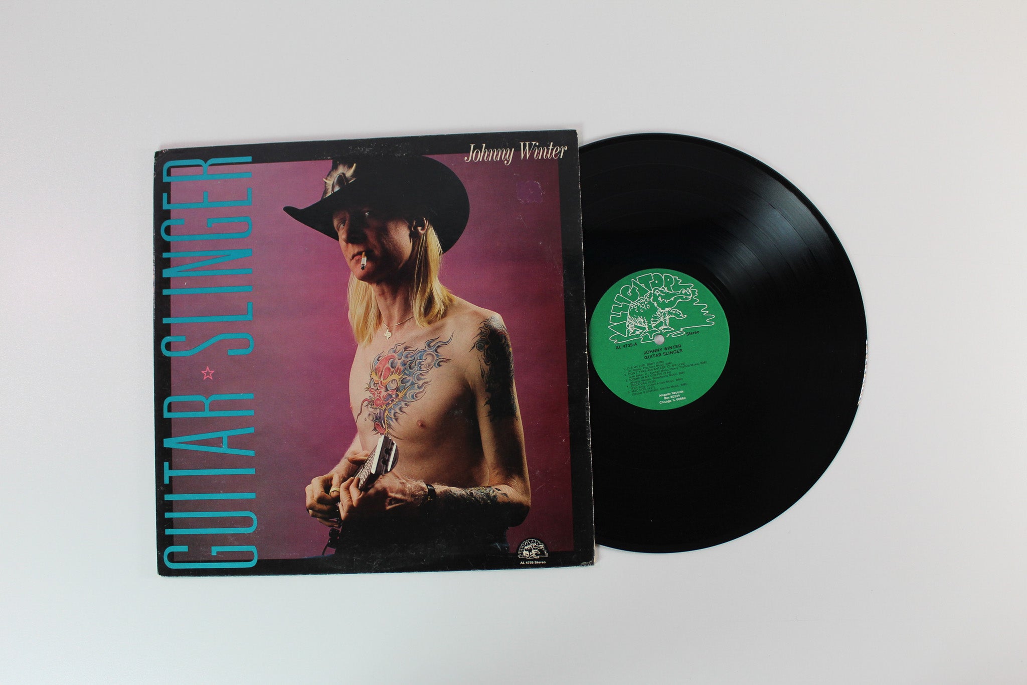 Johnny Winter - Guitar Slinger on Alligator
