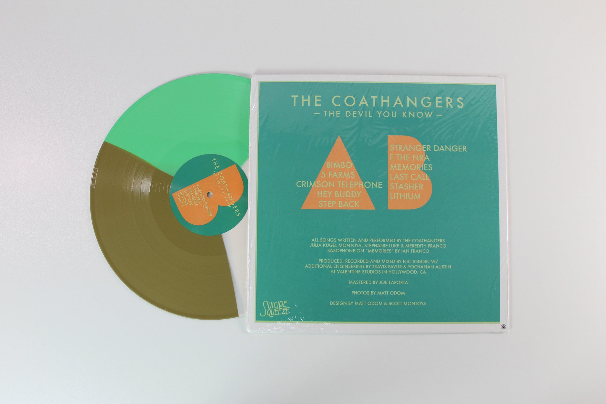 The Coathangers - The Devil You Know on Suicide Squeeze Lithium Dream Vinyl Reissue