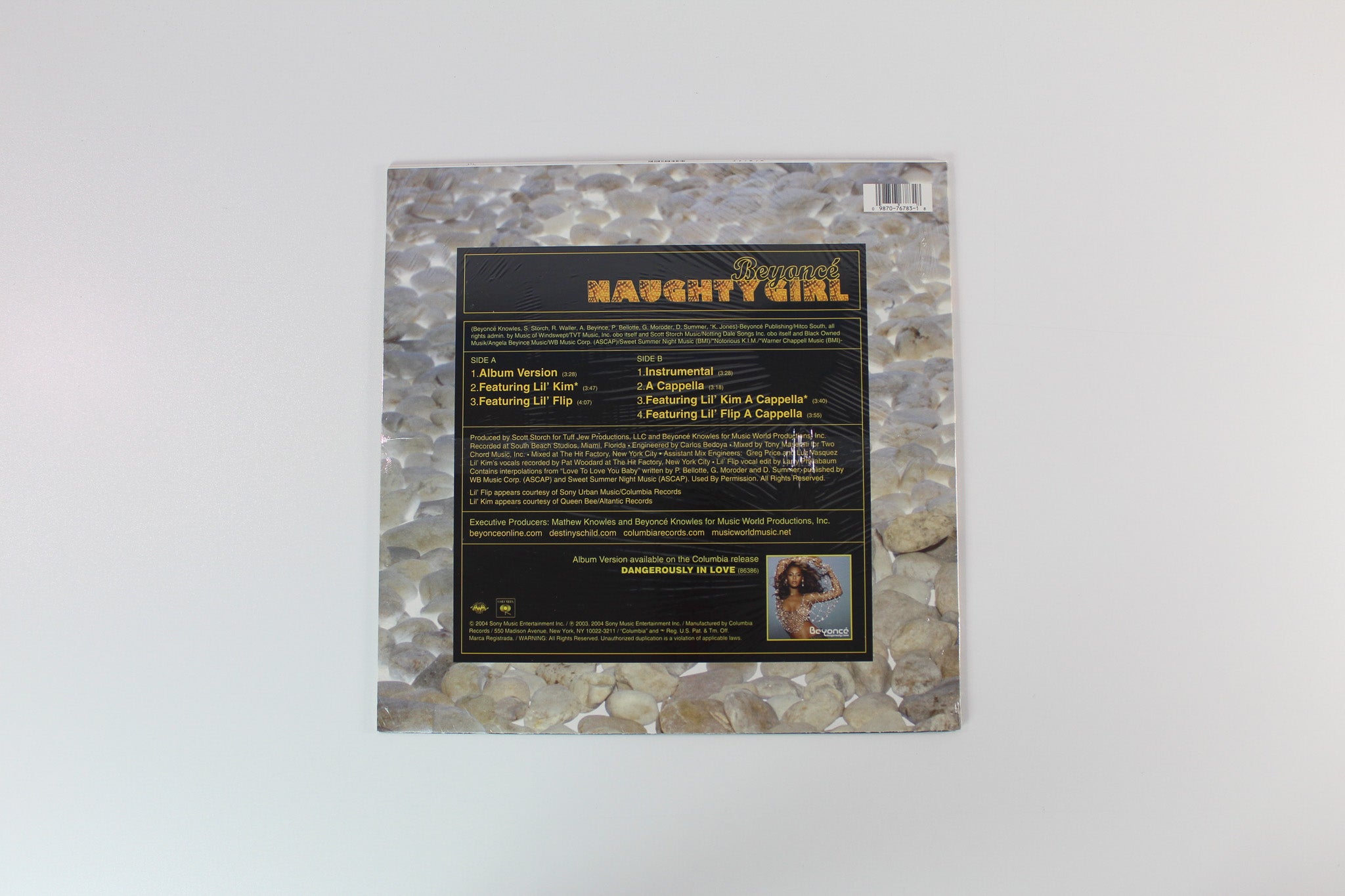 Beyoncé - Naughty Girl on Columbia 12" Single Sealed