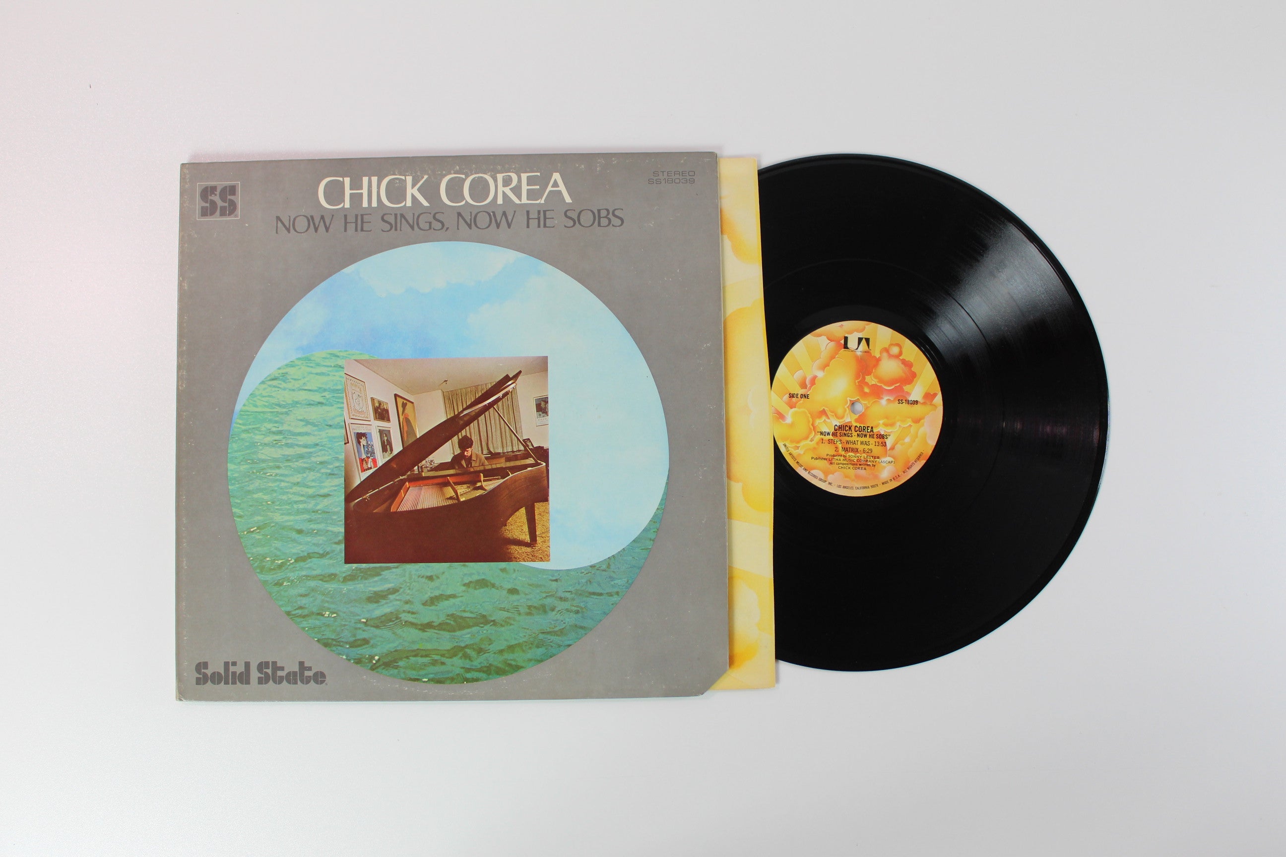 Chick Corea - Now He Sings, Now He Sobs on United Artists Reissue