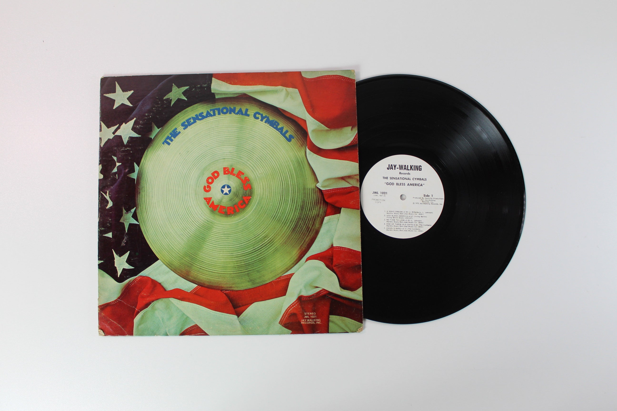 The Sensational Cymbals - God Bless America on Jay-Walking Promo