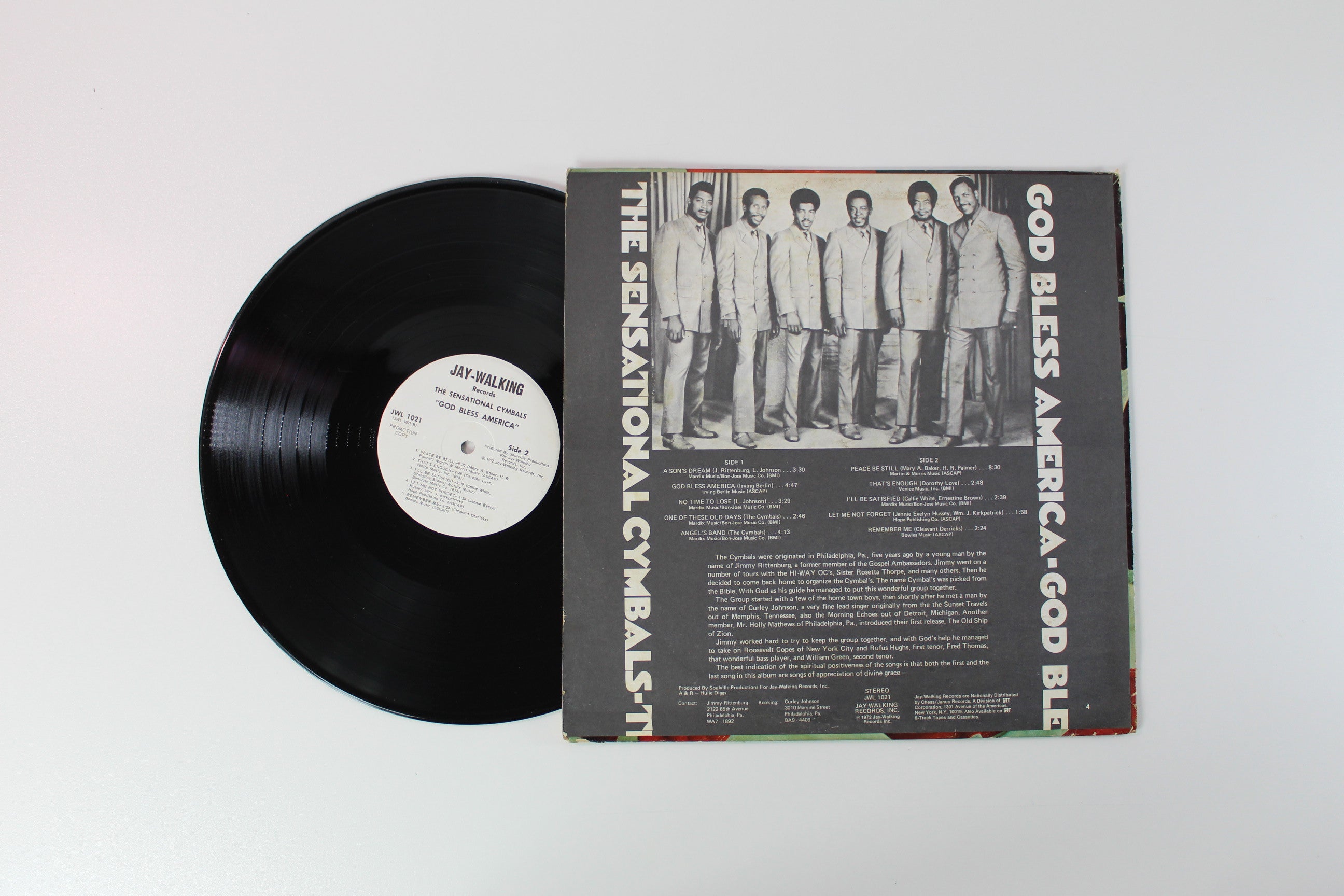 The Sensational Cymbals - God Bless America on Jay-Walking Promo